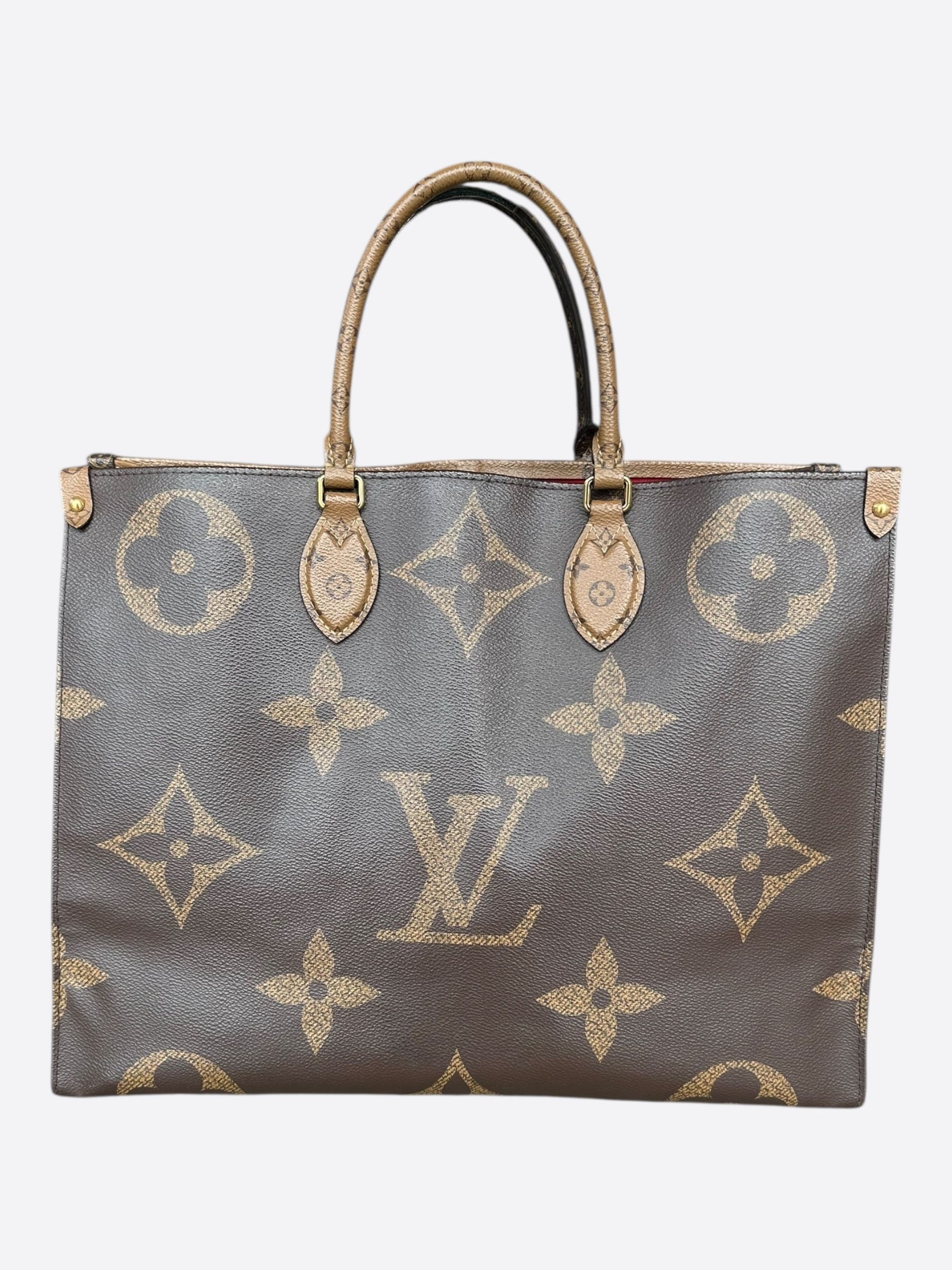 Louis Vuitton Louis Vuitton Brown Reverse Monogram OnTheGo GM Size ONE SIZE - 1 Thumbnail