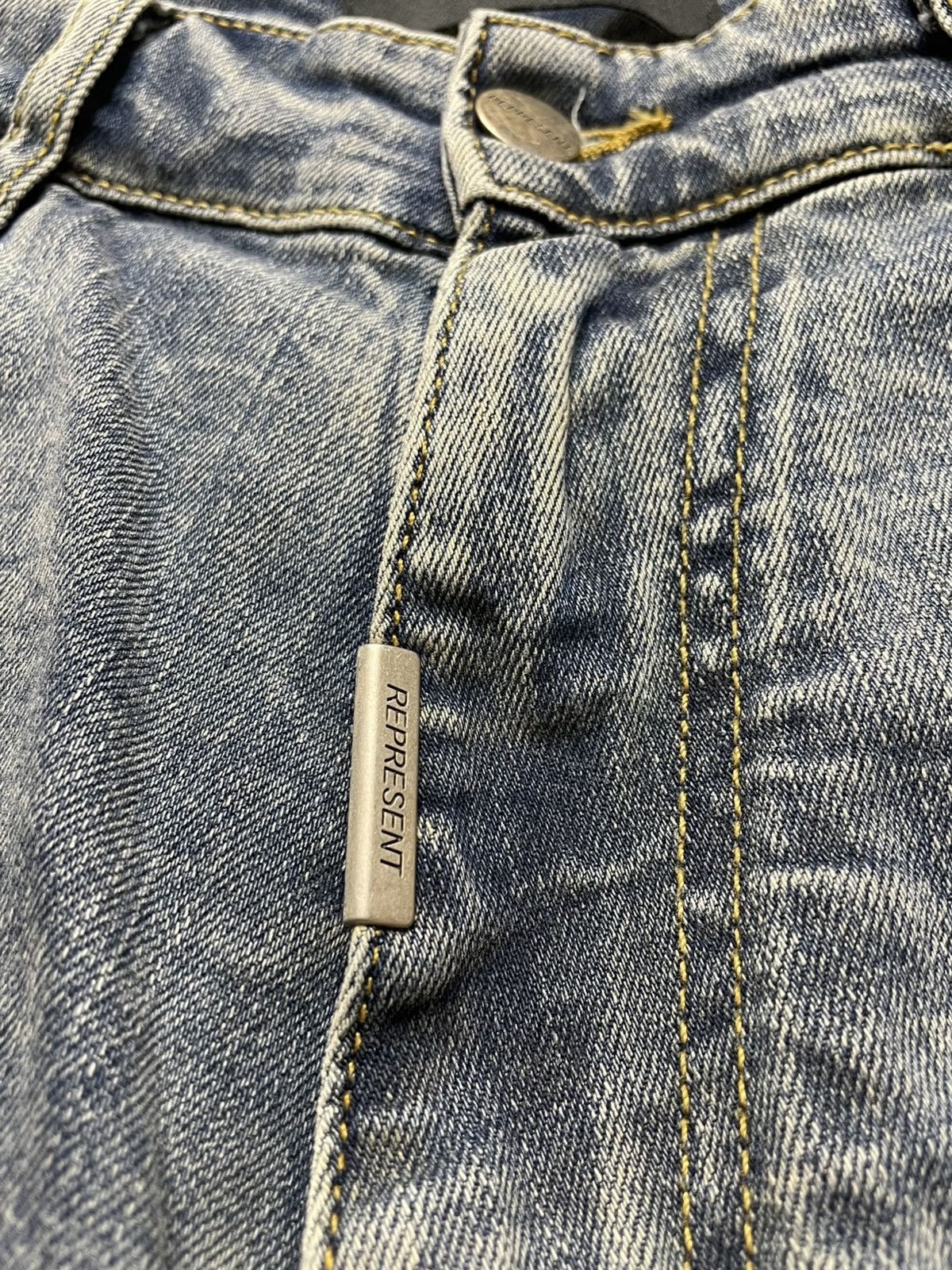 Represent Clo. Represent Underwear Denim Shorts Size US 33 - 4 Thumbnail