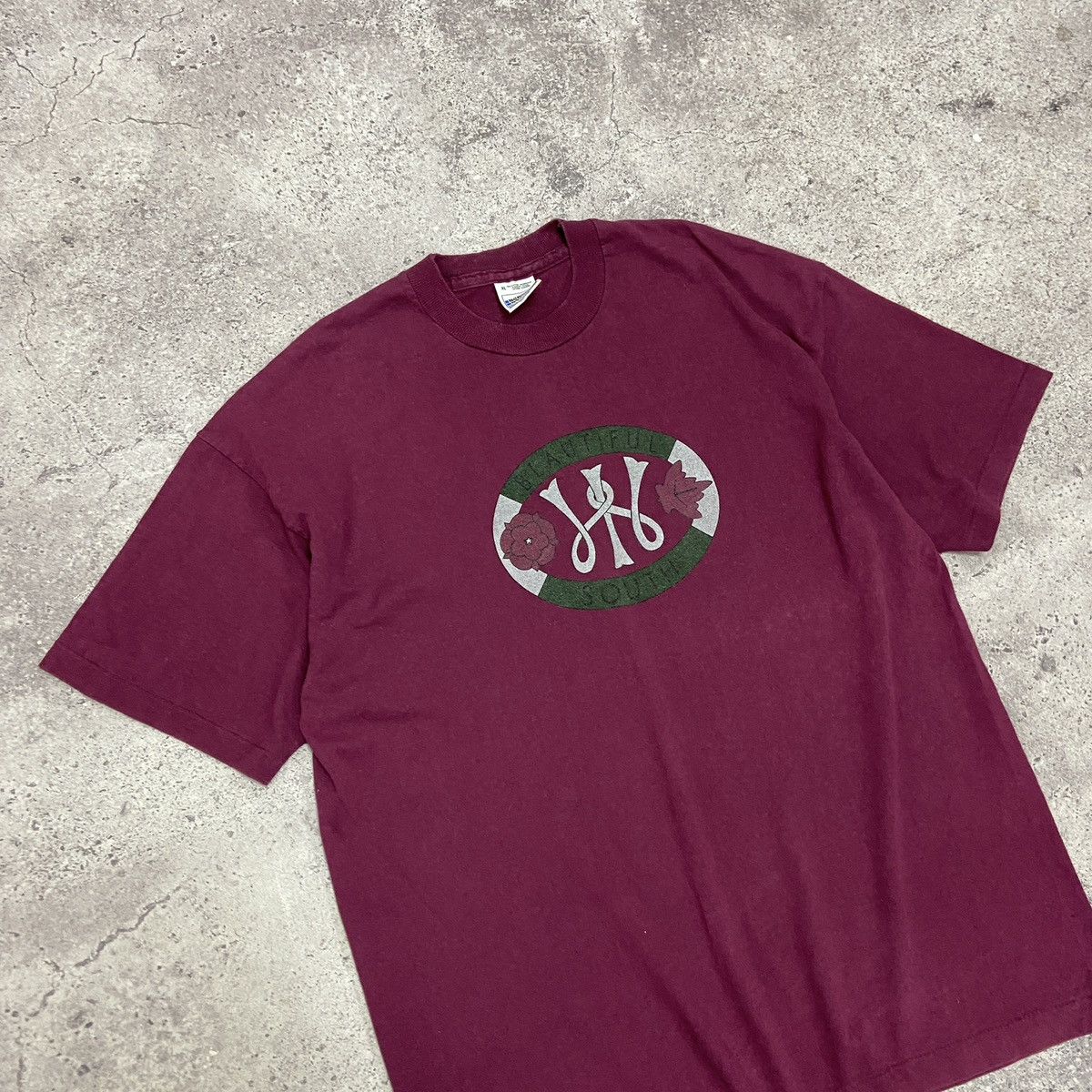 Band Tees Vintage 90s The Beatiful South Hard times 2 Harder times tee Size US XL / EU 56 / 4 - 5 Thumbnail