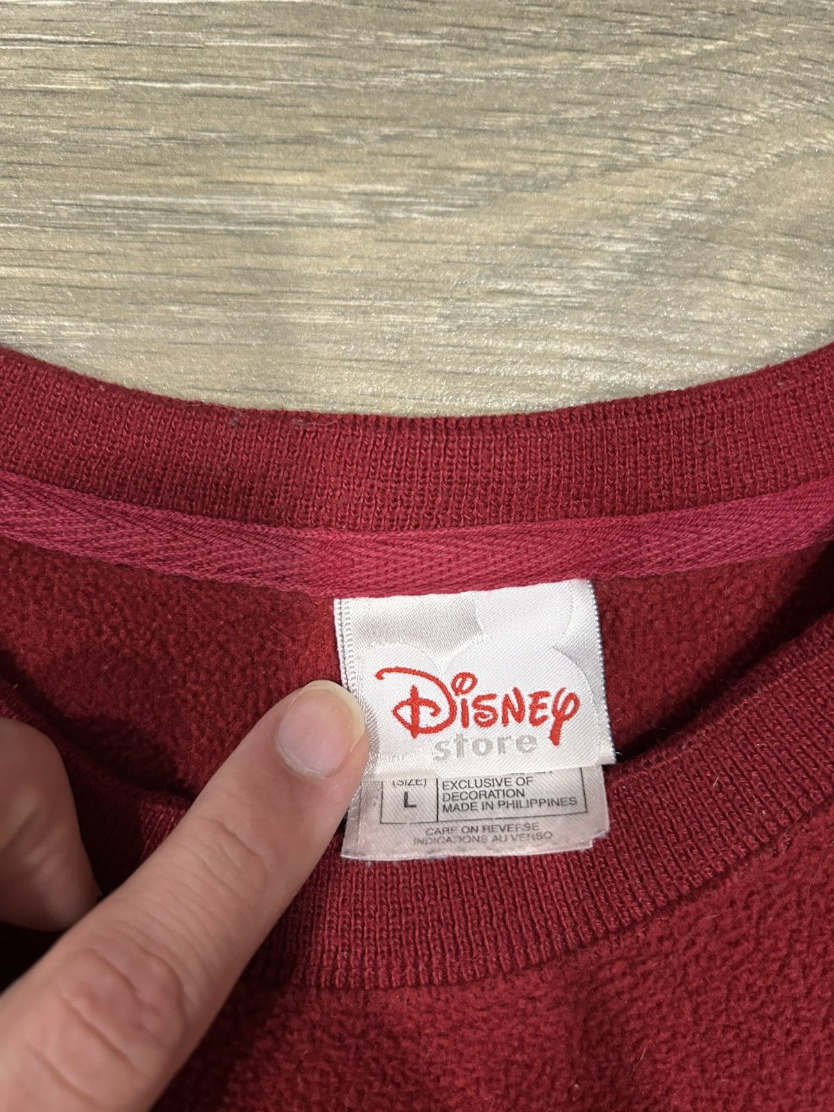 Disney Vintage Disney Mickey Mouse Fleece Crewneck Size US L / EU 52-54 / 3 - 3 Thumbnail