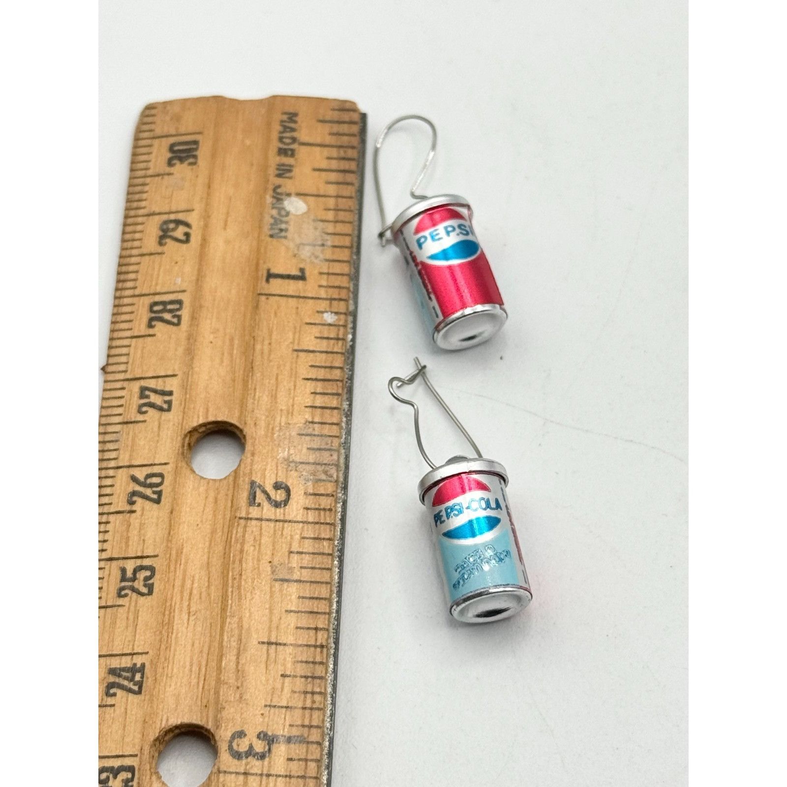 Pepsi Vintage Pepsi Cola Soda Can Dangle Earrings Size ONE SIZE - 5 Thumbnail