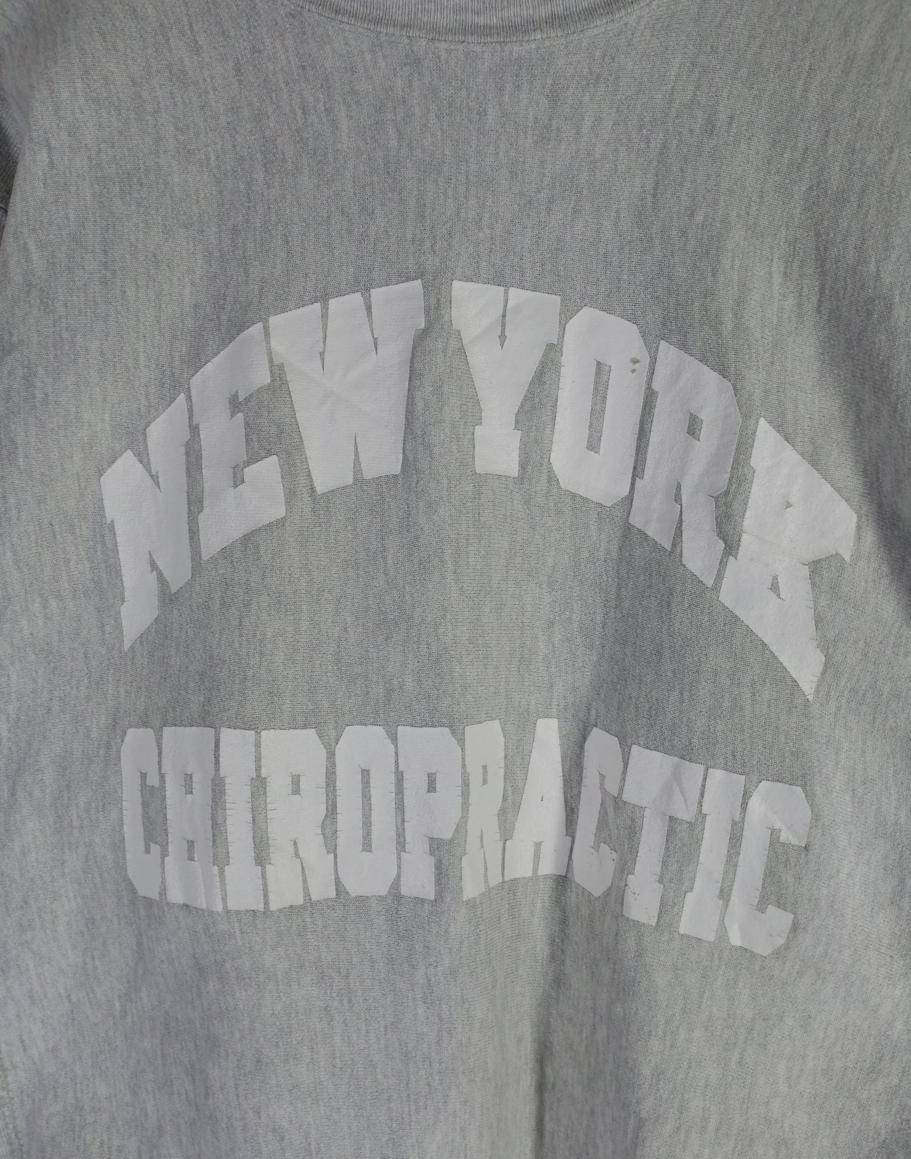 Champion Vintage 90s Champion New York Chiropractic Reverse Weave Size US L / EU 52-54 / 3 - 2 Thumbnail