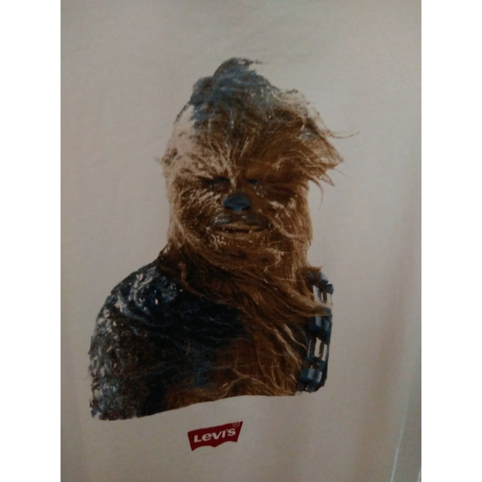 Levi's VINTAGE Star Wars X Levi's Collab T-shirt Chewbacca 2XL Men White Star Wars Mens T-Shirt Size US XXL / EU 58 / 5 - 3 Thumbnail