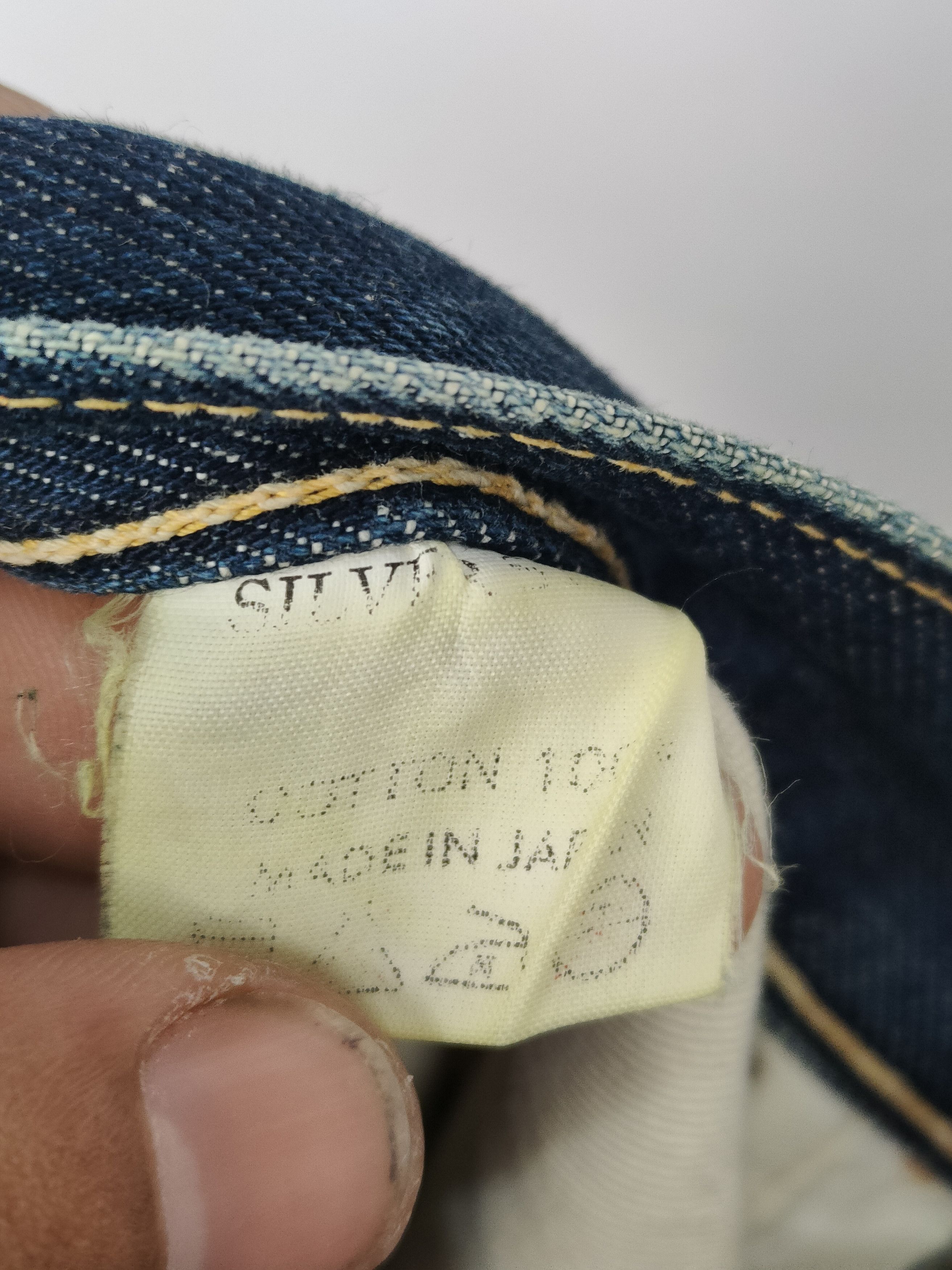 The Silver Stone Vintage 90s Silverstone Selvedge Denim Pant Size US 31 - 9 Thumbnail