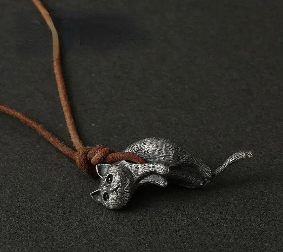 Jewelry Cute Cat Choker Necklaces Size ONE SIZE - 4 Thumbnail