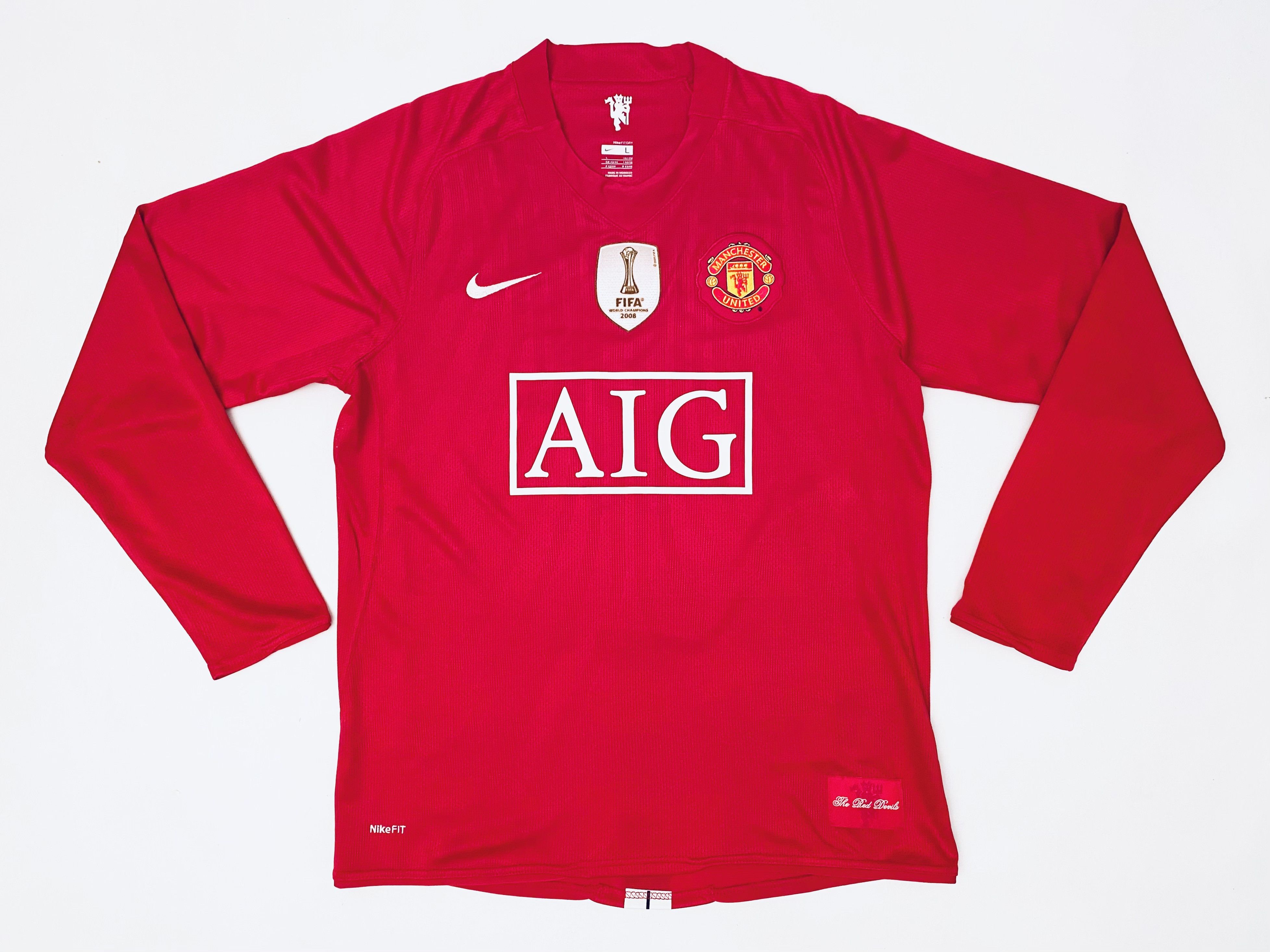 Nike Manchester United *Ronaldo* Home Shirt 2008 - 2009 LS Size US M / EU 48-50 / 2 - 3 Thumbnail
