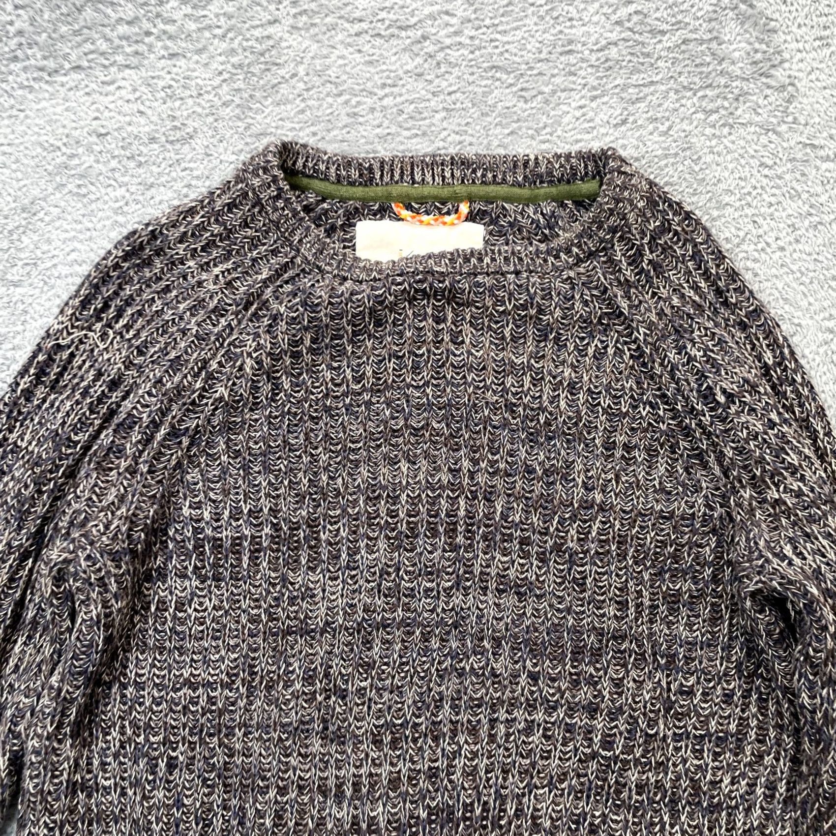 Urban Outfitters Urban Outfitters Mens Small Brown Koto Textured Knit Ribbed Pullover Sweater Size US S / EU 44-46 / 1 - 3 Thumbnail