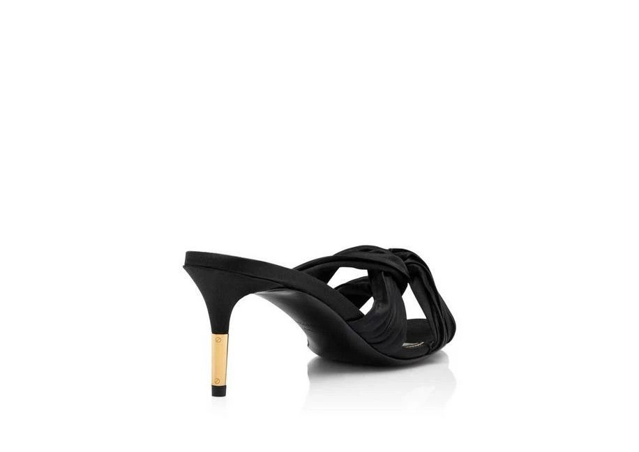 Tom Ford o1loc1c0924 W3278 Mid Heel Mules in Black Size US 6.5 / IT 36.5 - 4 Thumbnail