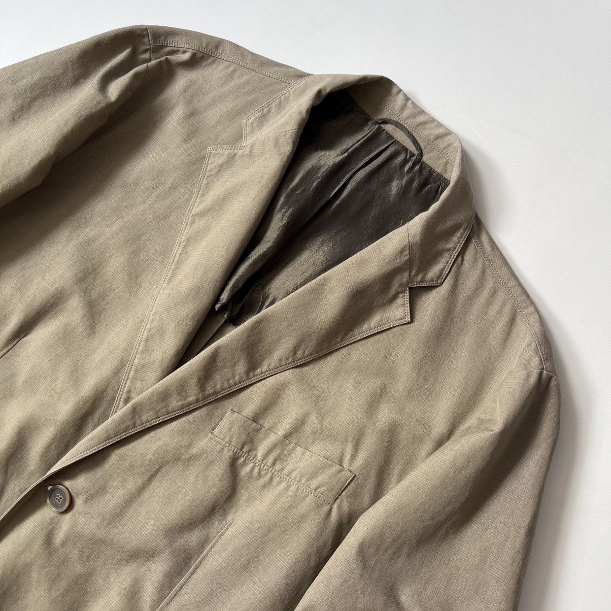 Jil Sander Jil Sander cotton linen blazer jacket sport coat Size US M / EU 48-50 / 2 - 2 Thumbnail
