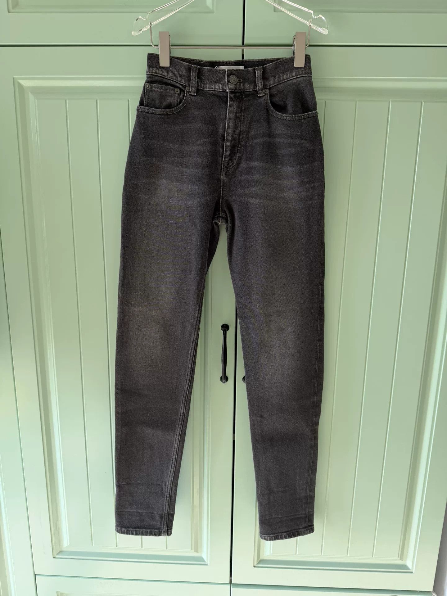 Balenciaga Balenciaga Women's Black Jeans Size 25 Size 25" / US 0 / IT 36 - 1 Thumbnail