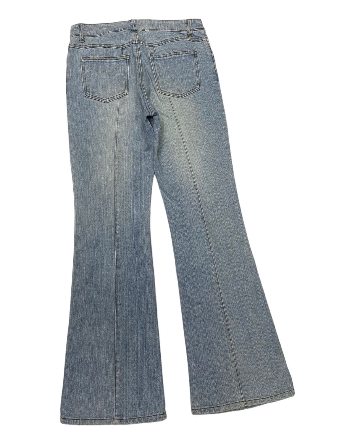 FLARED🔥MER LASSETTE JAPAN FLARE DISTRESSED DENIM JEANS