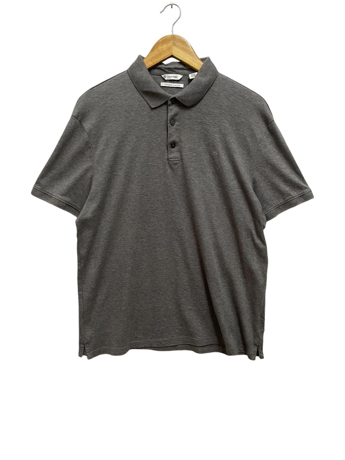 Calvin Klein Calvin Klein Polo shirt Grey Size US L / EU 52-54 / 3 - 1 Thumbnail