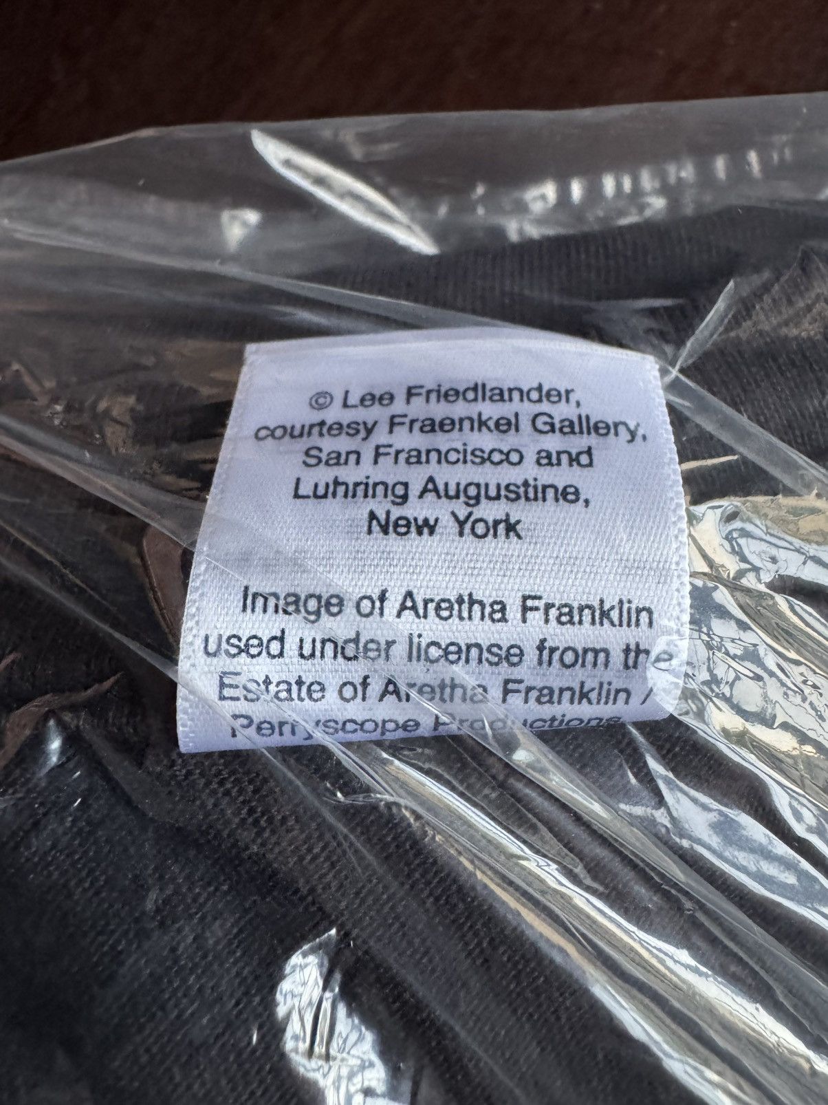 Supreme Supreme Aretha Franklin Tee Black Size US M / EU 48-50 / 2 - 3 Thumbnail