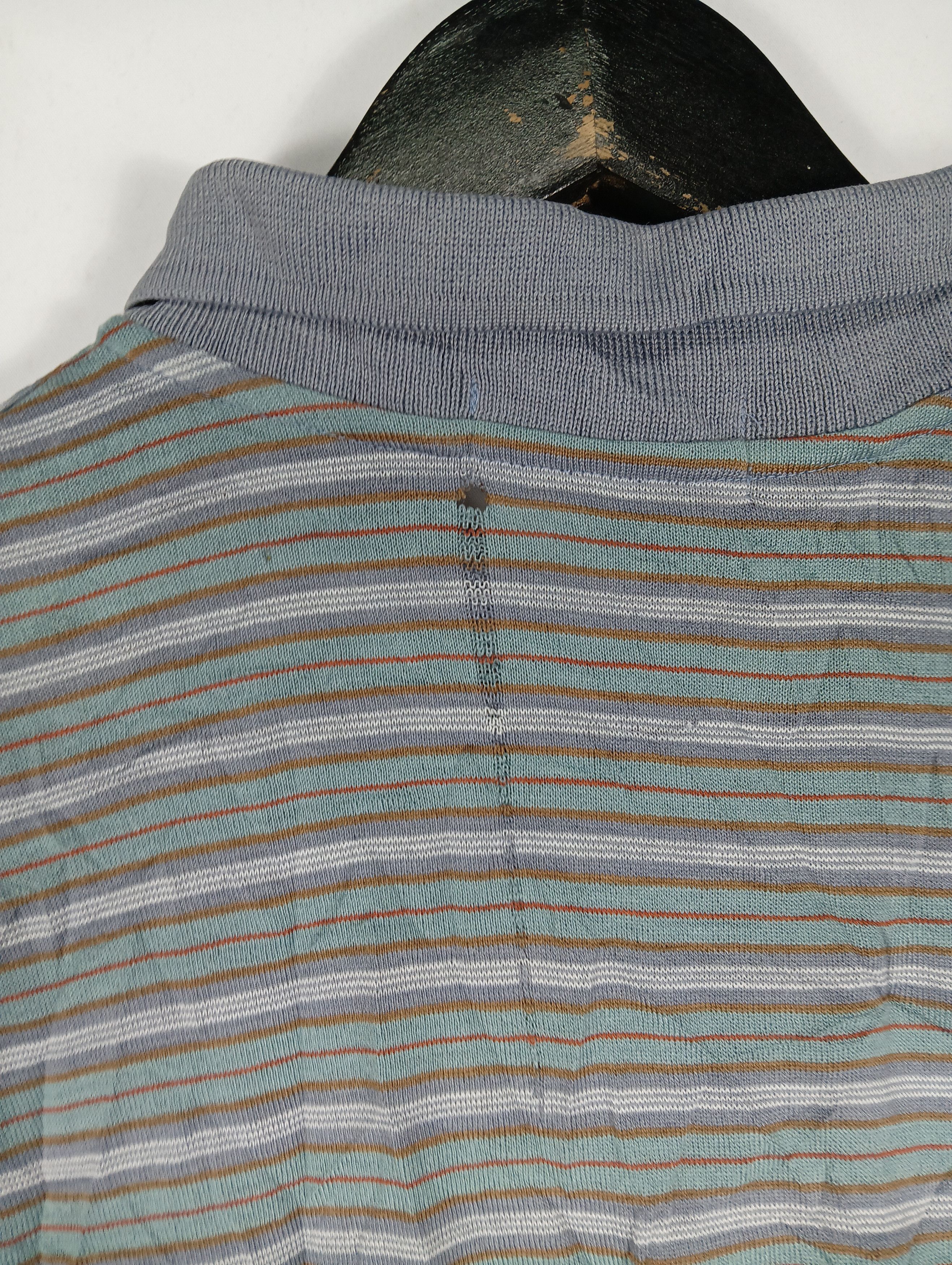 Jantzen × Vintage JANTZEN LONG SLEEVE VINTAGE TEE COLAR DISTRESSED Size US S / EU 44-46 / 1 - 10 Thumbnail