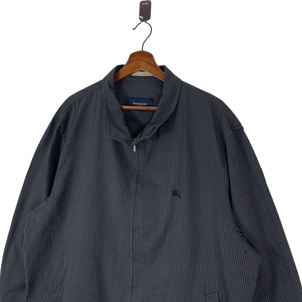 Burberry Burberry Of London Stripe Zipper Coach Jacket Size US XL / EU 56 / 4 - 3 Thumbnail