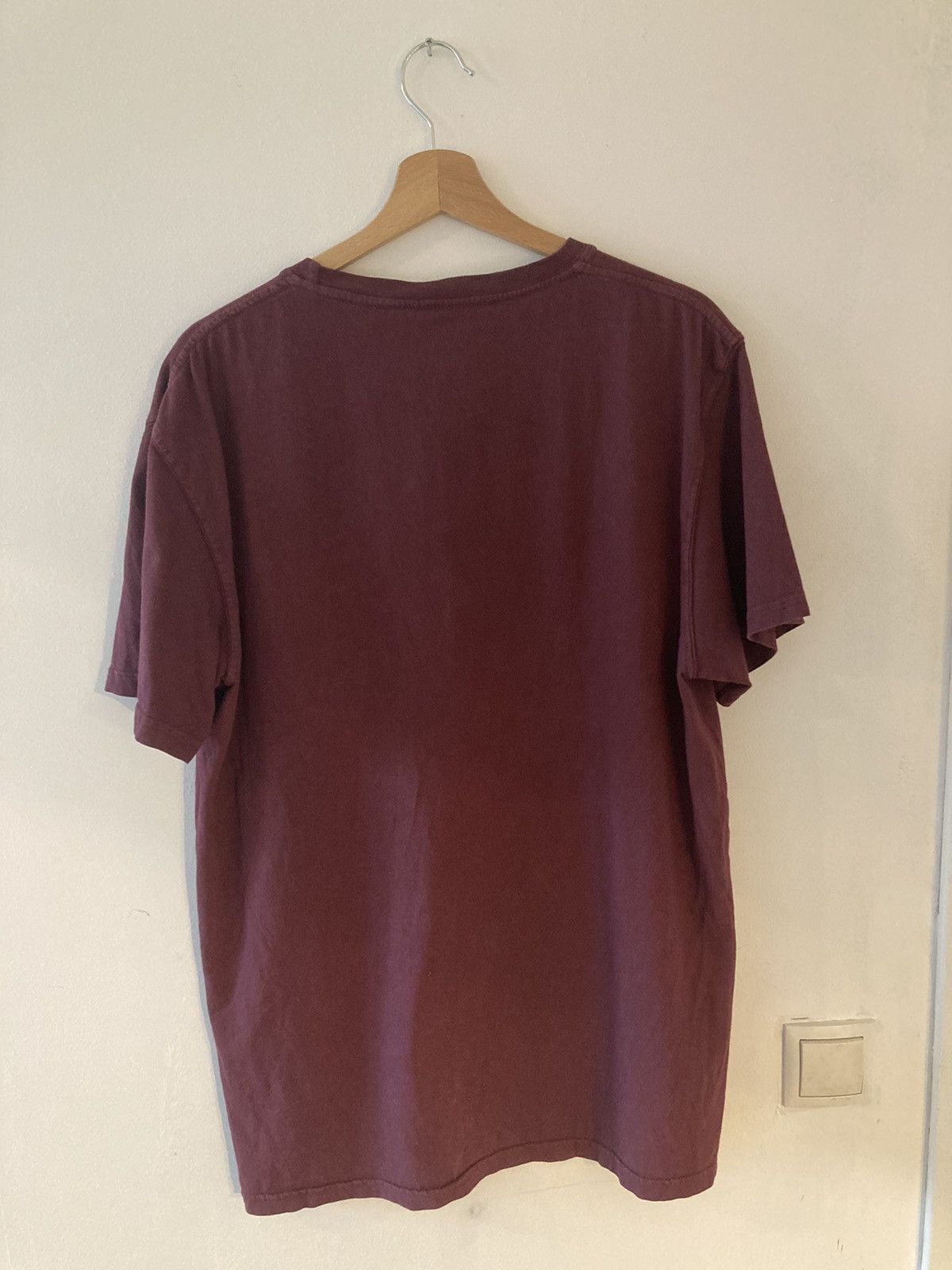 Noah Noah NYC burgundy T-shirt Large Size US L / EU 52-54 / 3 - 2 Thumbnail
