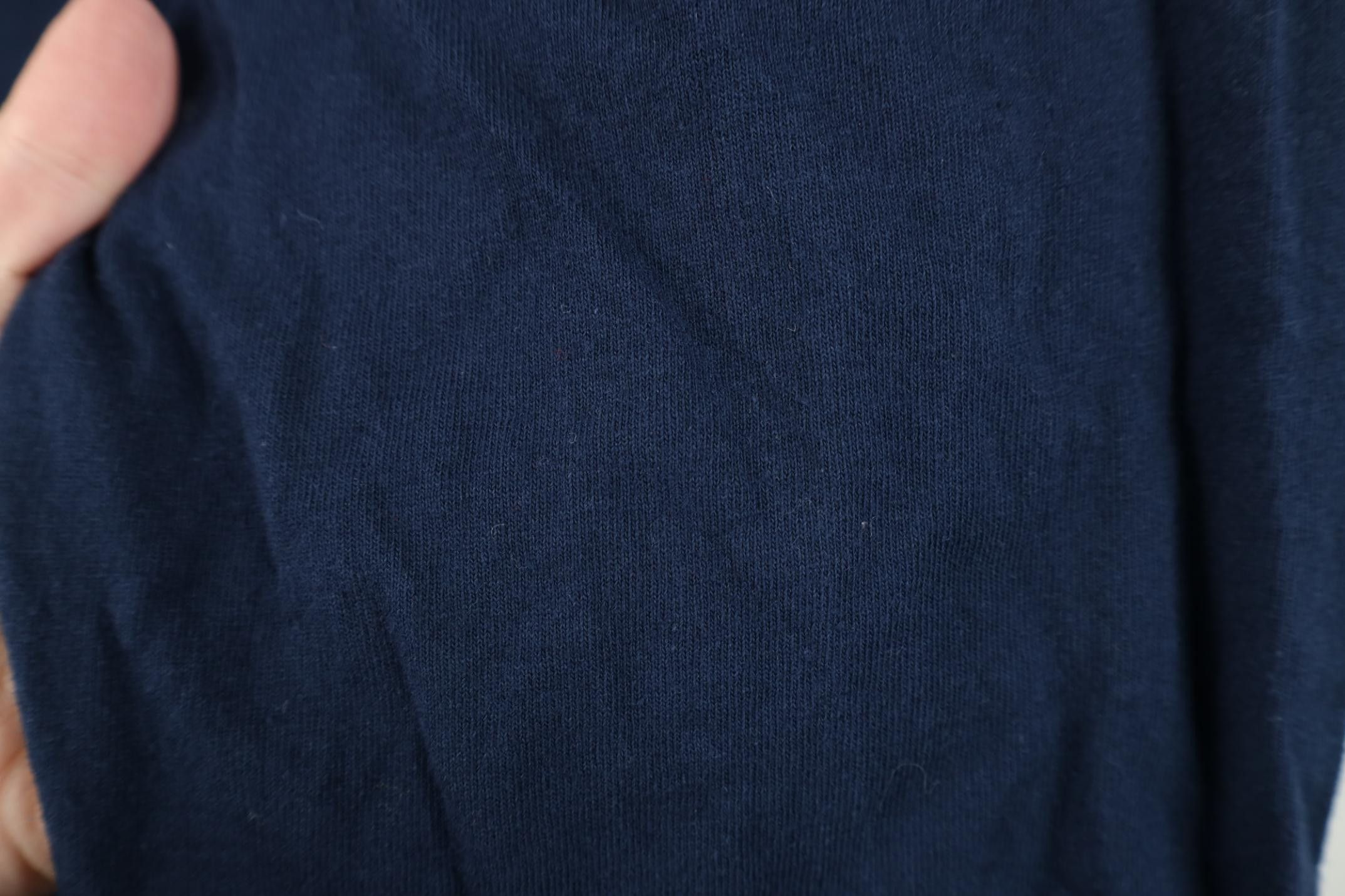 Vintage Vintage 90s Y2K Streetwear Long Sleeve T-Shirt Navy Blue Size US XL / EU 56 / 4 - 7 Thumbnail
