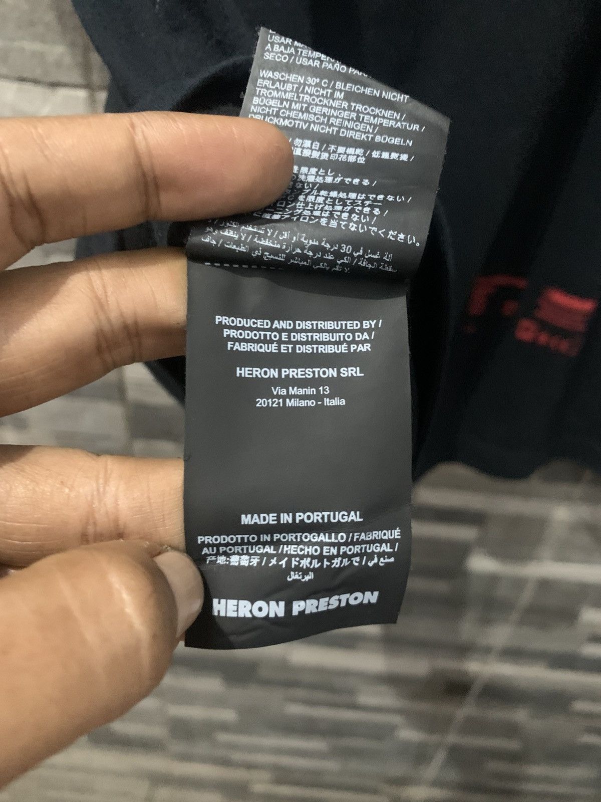 Heron Preston HERON PRESTON " MELTED " Tee Size US XL / EU 56 / 4 - 11 Thumbnail