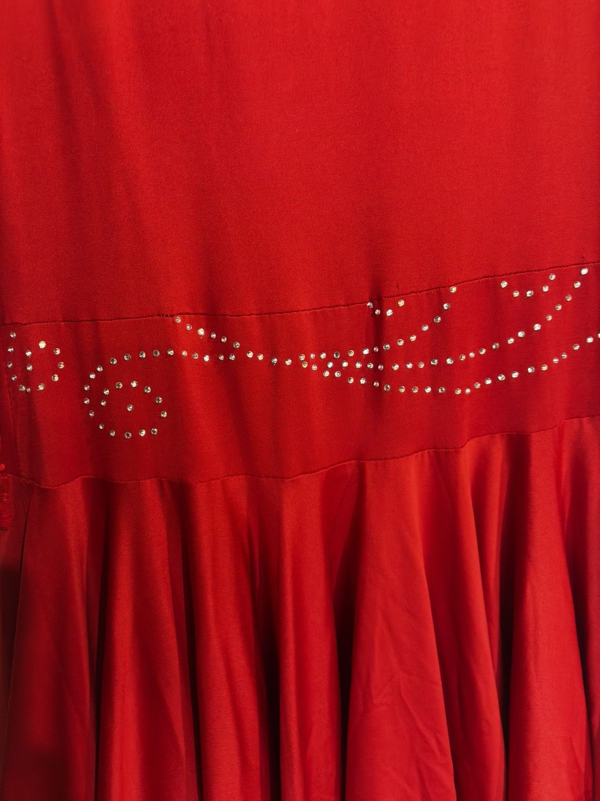 Other Red dance Dress.wf1235 Size S / US 4 / IT 40 - 10 Thumbnail