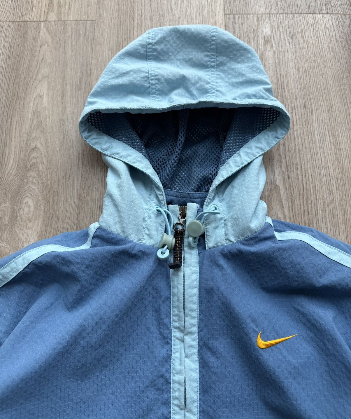 Nike Vintage Nike Blue Anorak Jacket Size US L / EU 52-54 / 3 - 4 Thumbnail