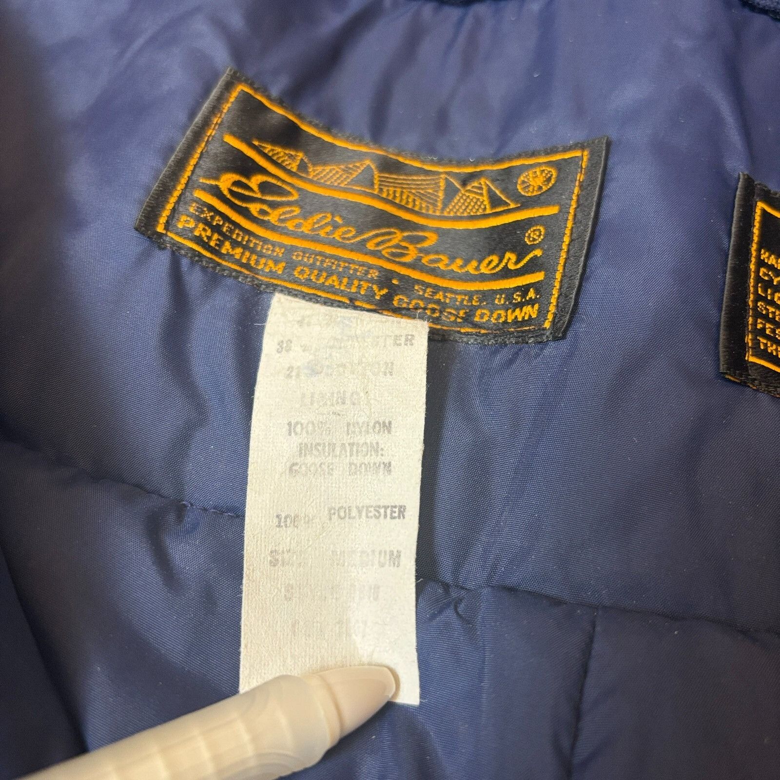 Eddie Bauer Eddie Bauer Expedition Women's Goose Down Snow Ski Pants Win Size 27" / US 4 / IT 40 - 14 Thumbnail