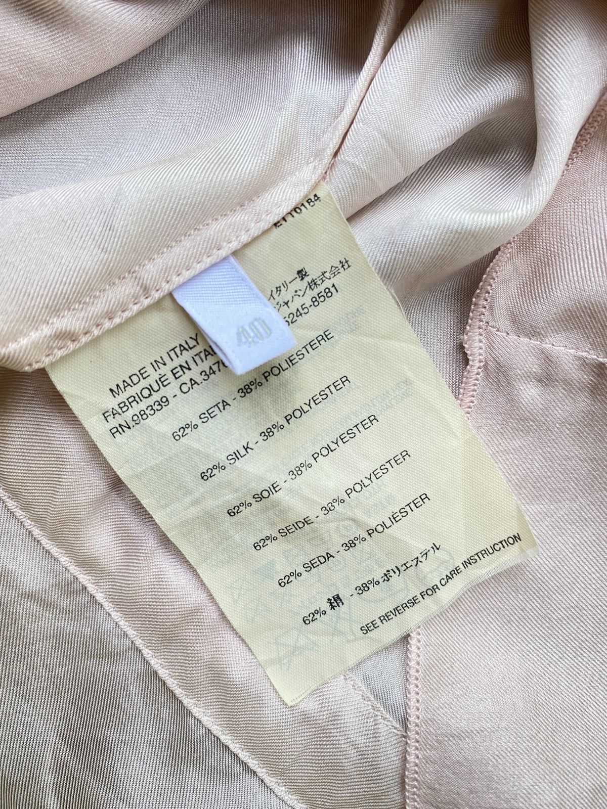 Prada Prada pink silk blouse Size ONE SIZE - 4 Thumbnail
