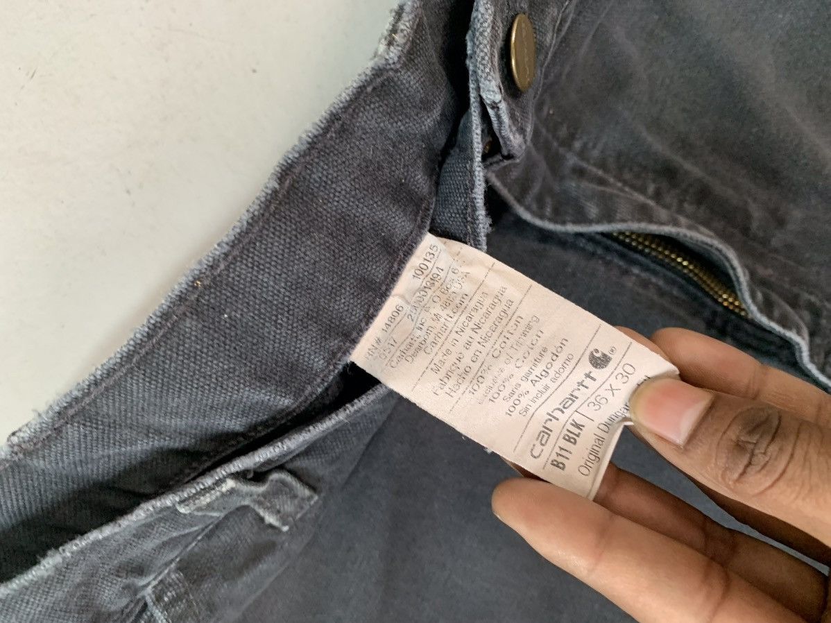 Carhartt Vintage faded Carhartt B11 carpenter denim Size US 36 / EU 52 - 6 Thumbnail