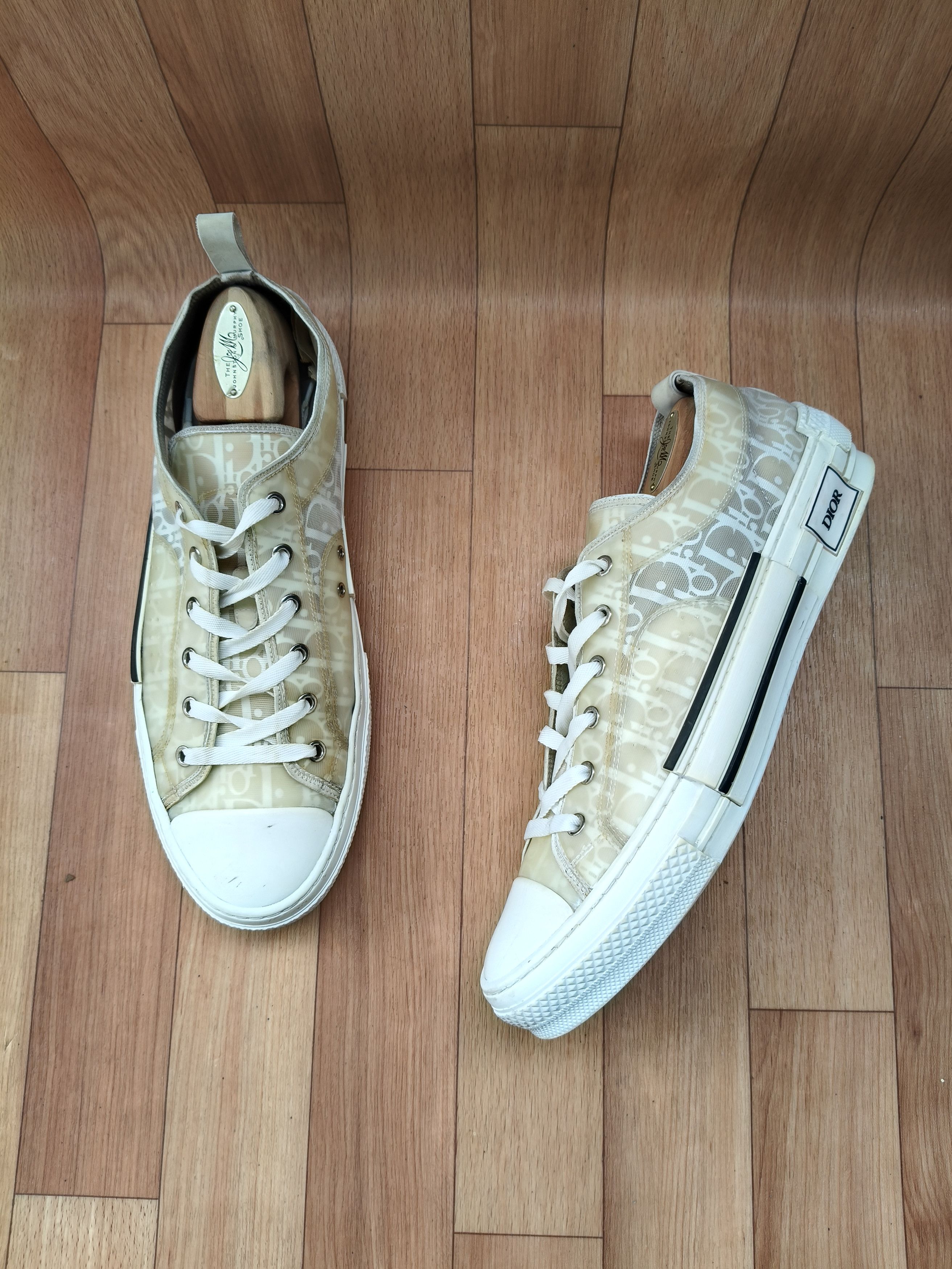 Dior Dior b23 low top sneakers Size US 12 / EU 45 - 9 Thumbnail