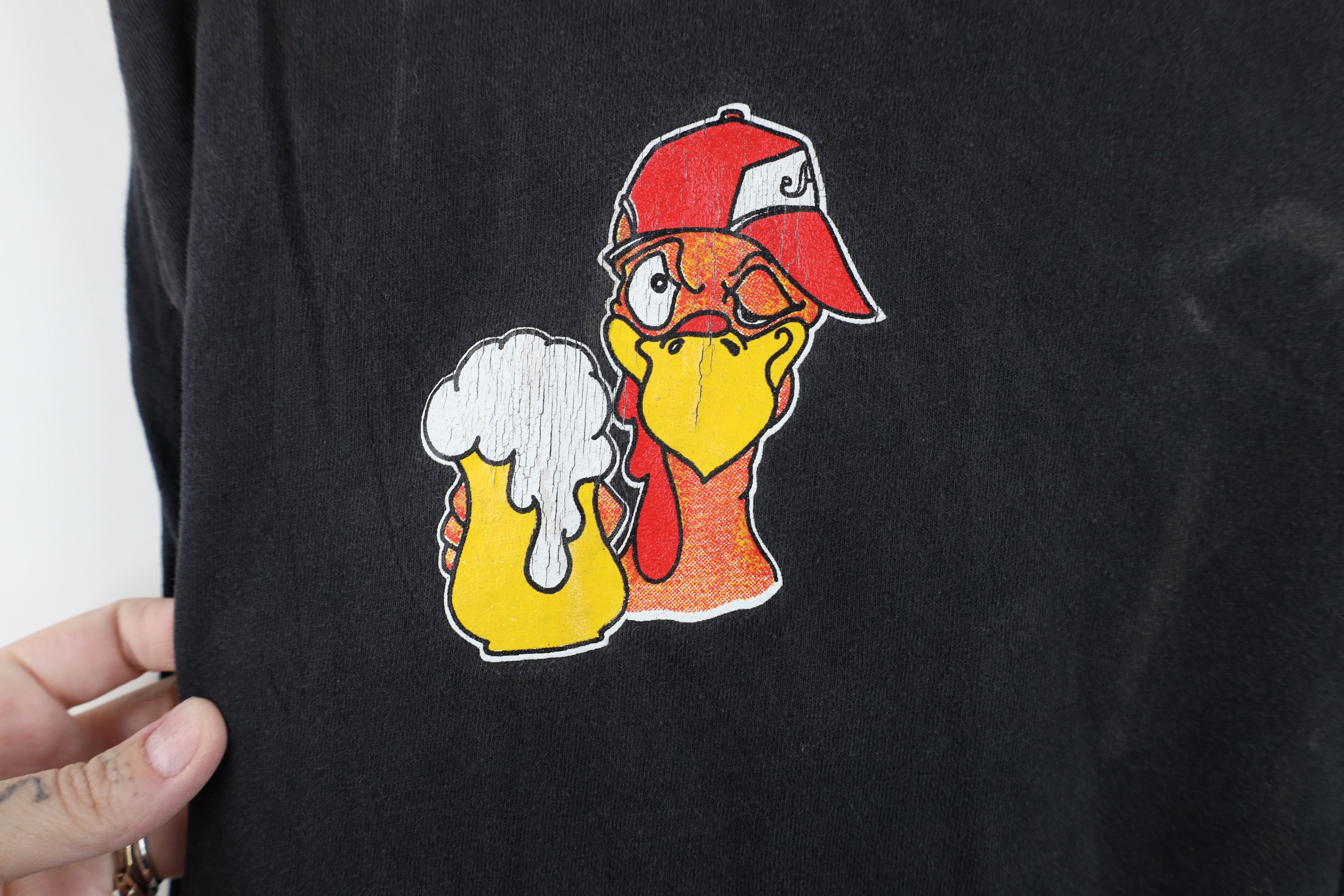Vintage Vintage 90s Streetwear Tail Wild Turkey Tavern T-Shirt USA Size US XL / EU 56 / 4 - 6 Thumbnail