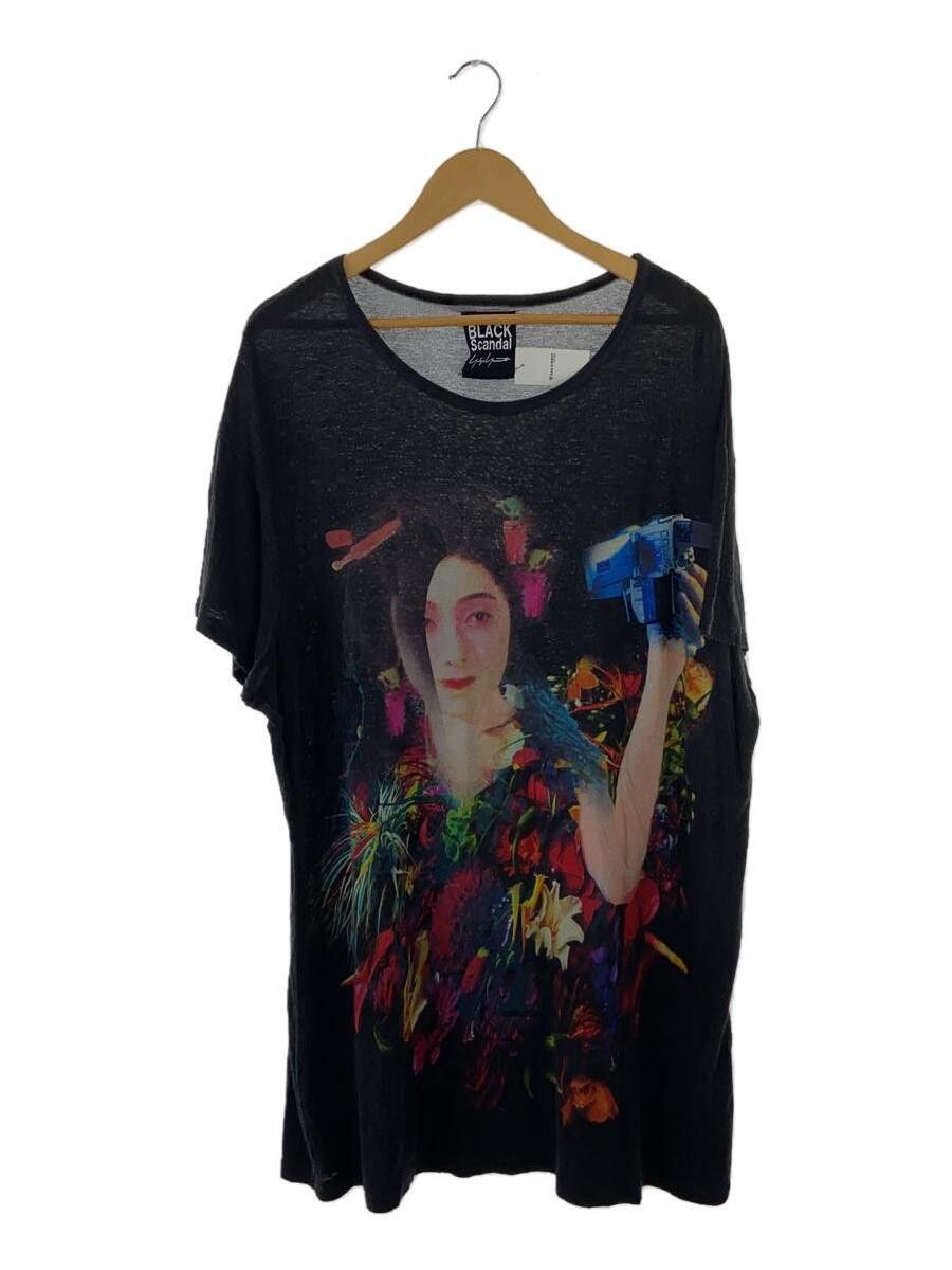 Yohji Yamamoto BLACK Scandal Yohji Yamamoto 19SS rayon tee HH-T39-272 |  Grailed