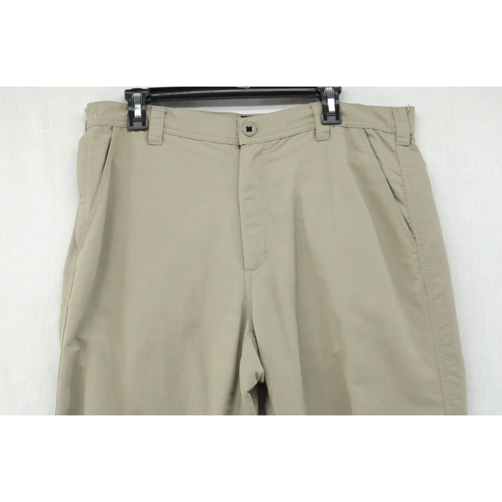 Vintage Railriders Pants Mens 36x30 Tan Nylon Tech Performance Outdoors Lightweight Chino Straight 90s Logo Grepgore hiking Outdoors Mens Size US 36 / EU 52 - 2 Thumbnail