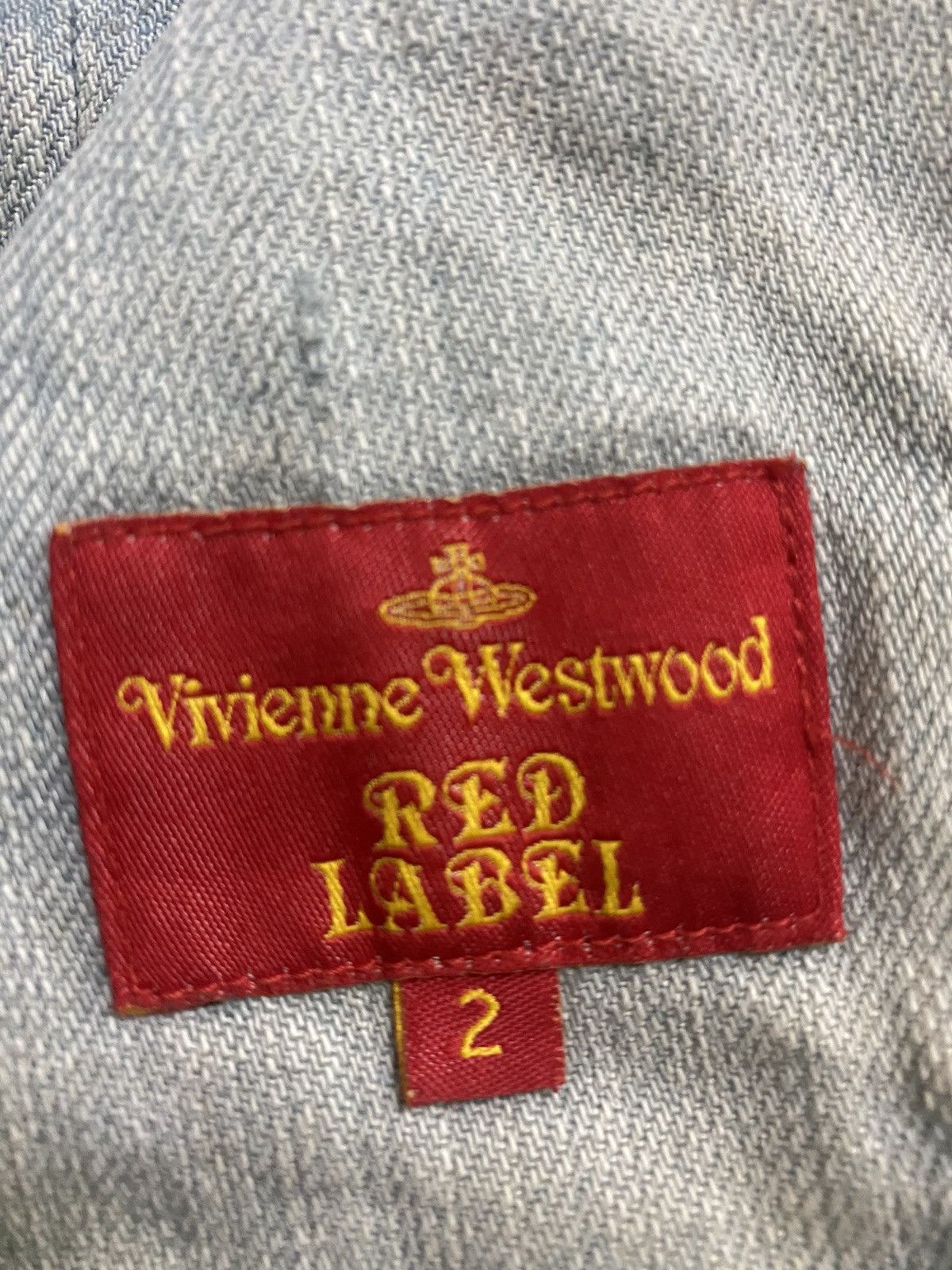 Vintage × Vivienne Westwood Vintage Vivienne Westwood Distressed Cropped Denim Size M / US 6-8 / IT 42-44 - 13 Thumbnail