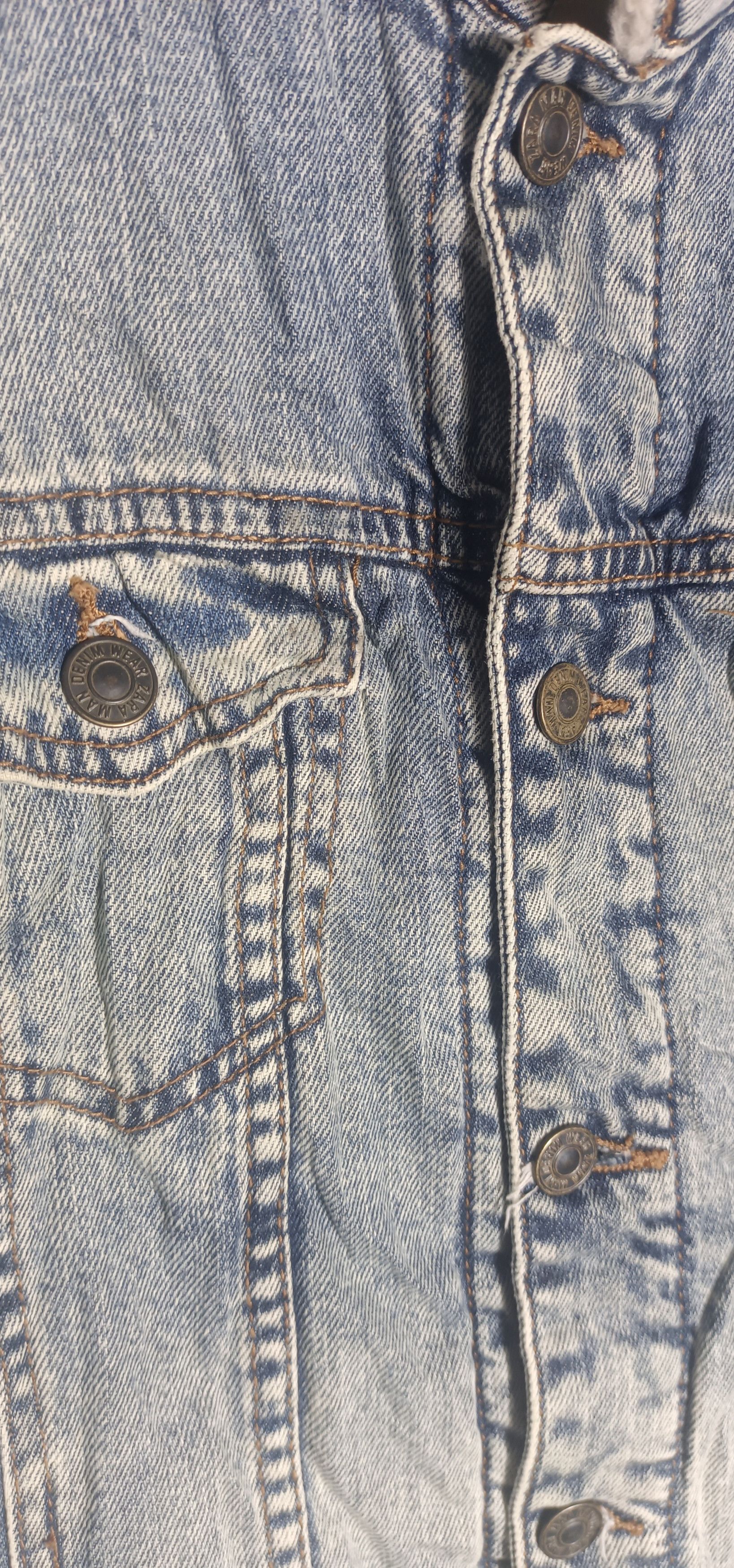 Vintage × Zara 💥Zara Man Denim Collection Wear Vest Size US S / EU 44-46 / 1 - 4 Thumbnail