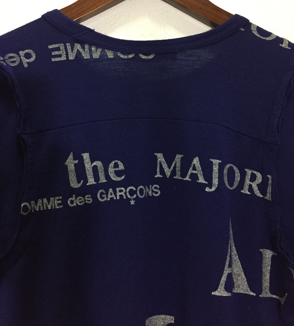 Comme des Garcons AD2003 Comme Des Garcons Conformity+Corruption AOP Wool Tee Size S / US 4 / IT 40 - 8 Thumbnail