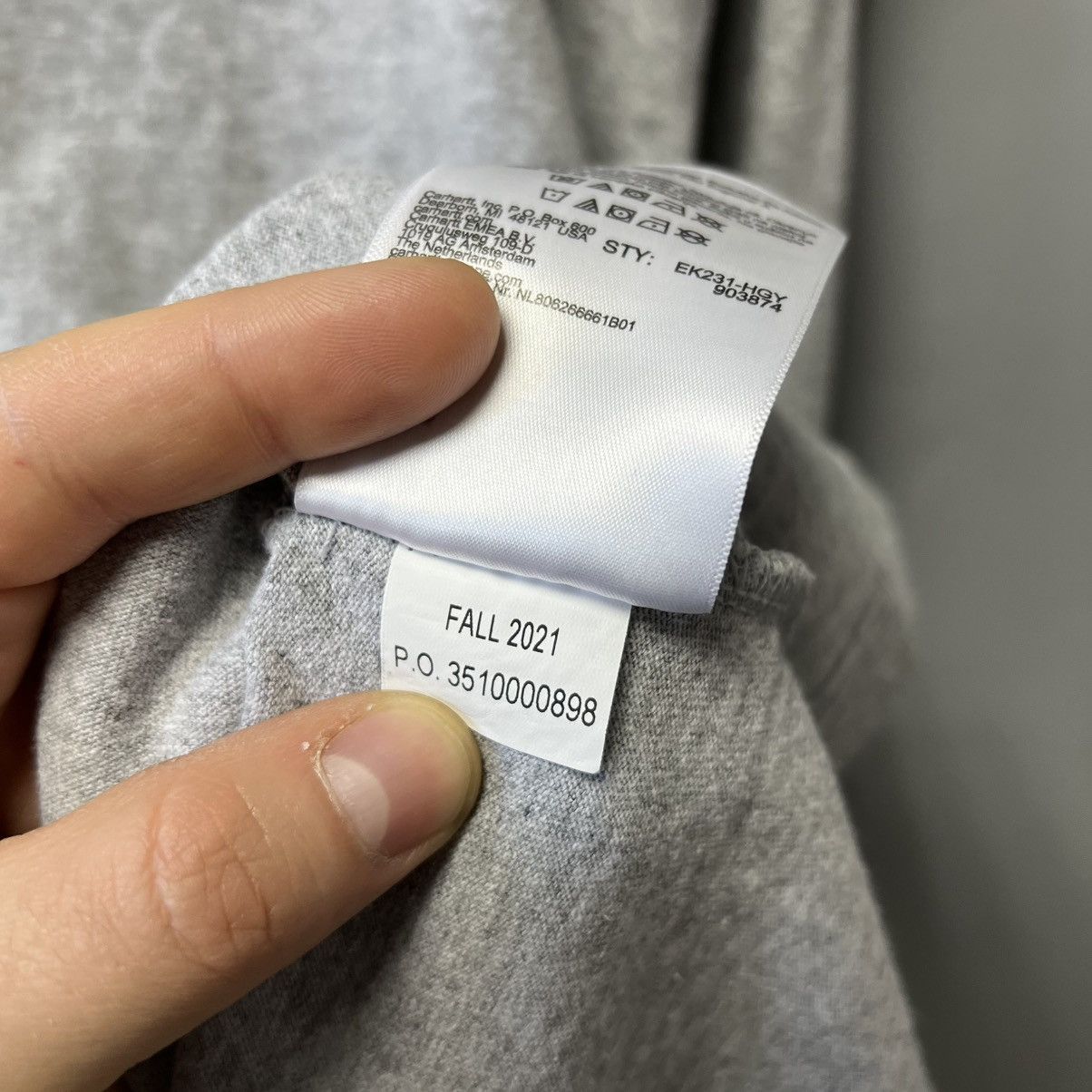 Carhartt Wip Carhartt Long Sleeve T Shirt XXL size y2k Size US XXL / EU 58 / 5 - 10 Thumbnail