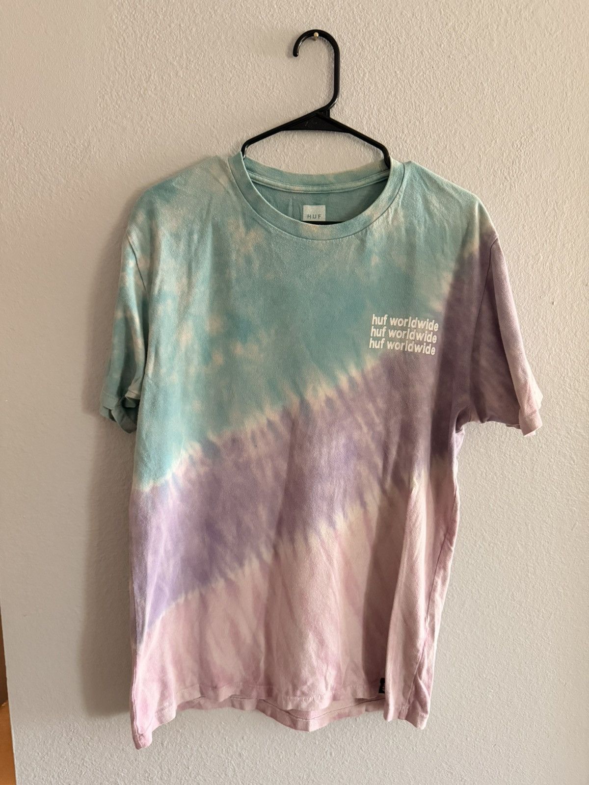 Huf Huf tie dyed t-shirt Size US M / EU 48-50 / 2 - 1 Thumbnail