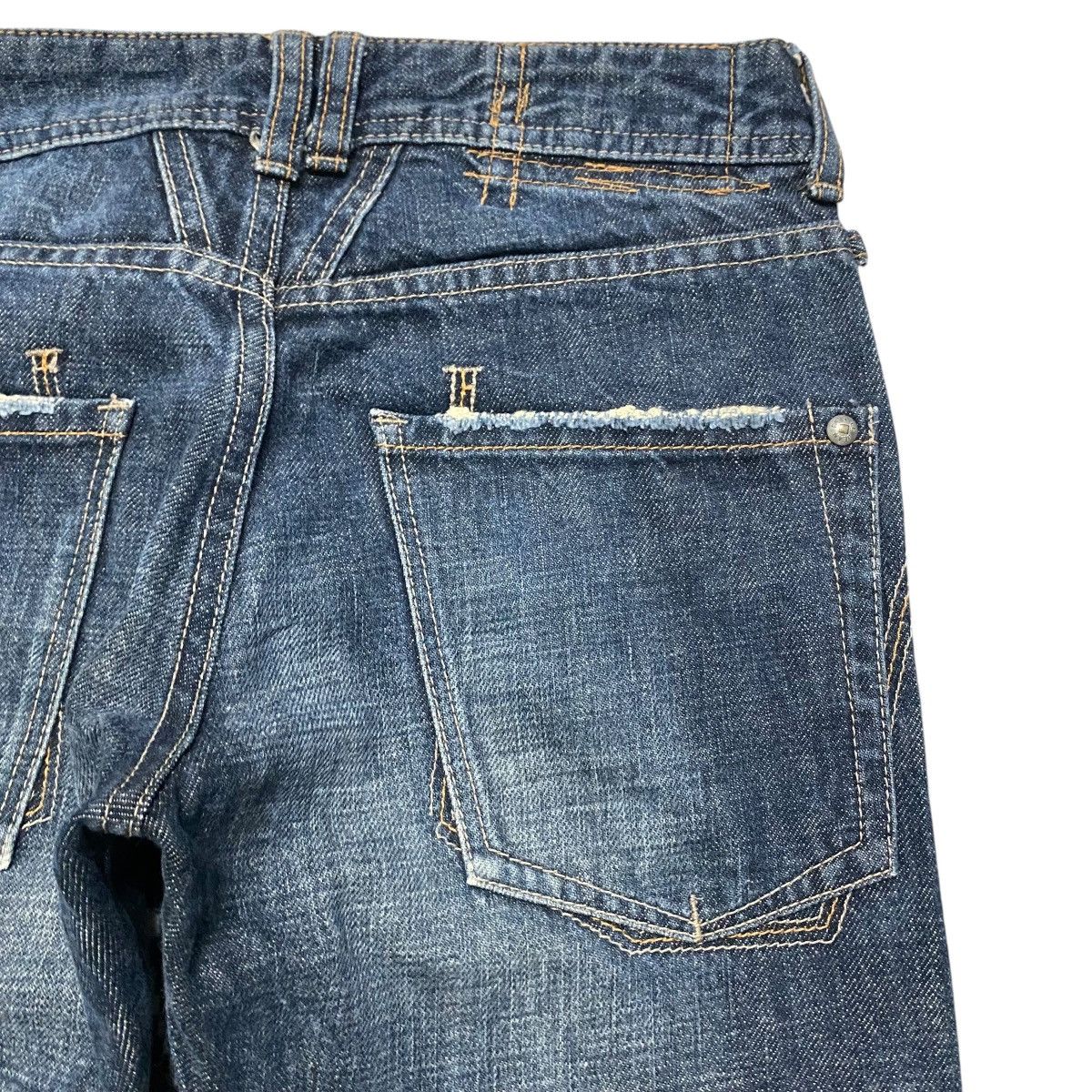 Marithe + Francois Girbaud Marithe Francois Girbaud Denim Flare Jeans Size 28" / US 6 / IT 42 - 12 Thumbnail