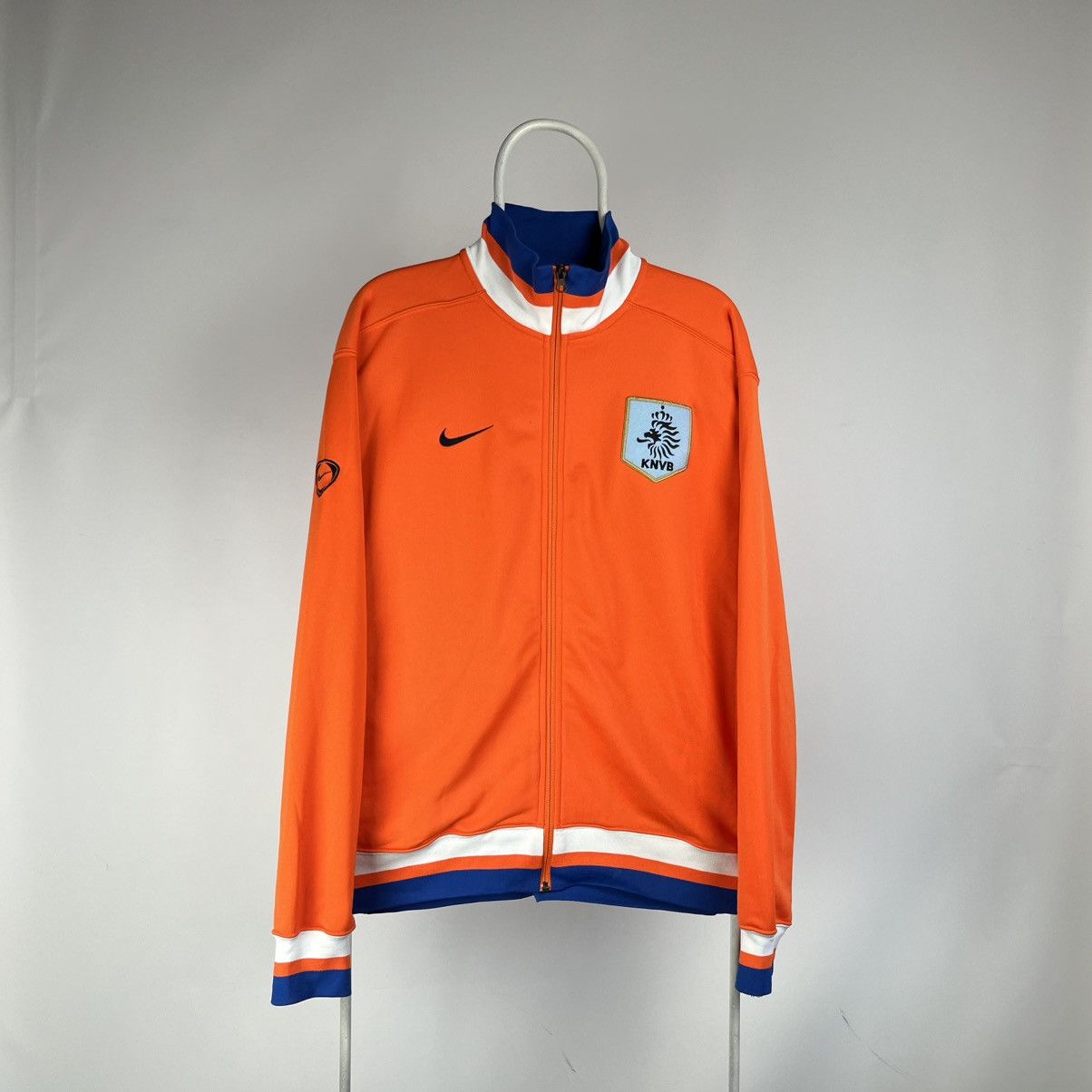 Nike Vintage Nike Neatherlands 2006/2007 Training Jacket Soccer Size US XL / EU 56 / 4 - 1 Thumbnail