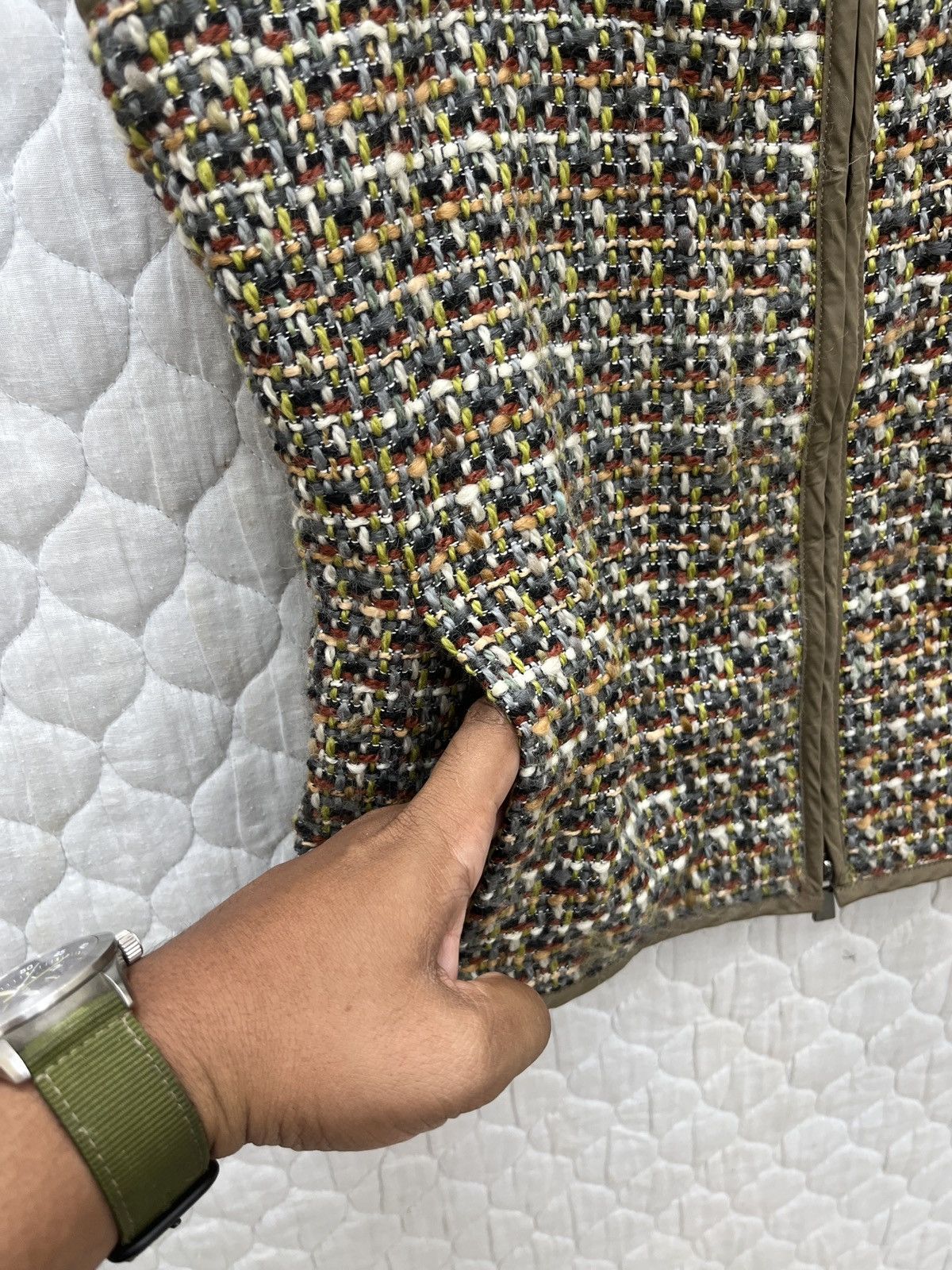 Versace 🔥🔥🔥STEALS GENNY BY GIANNI VERSACE TWEED VEST Size S / US 4 / IT 40 - 11 Thumbnail