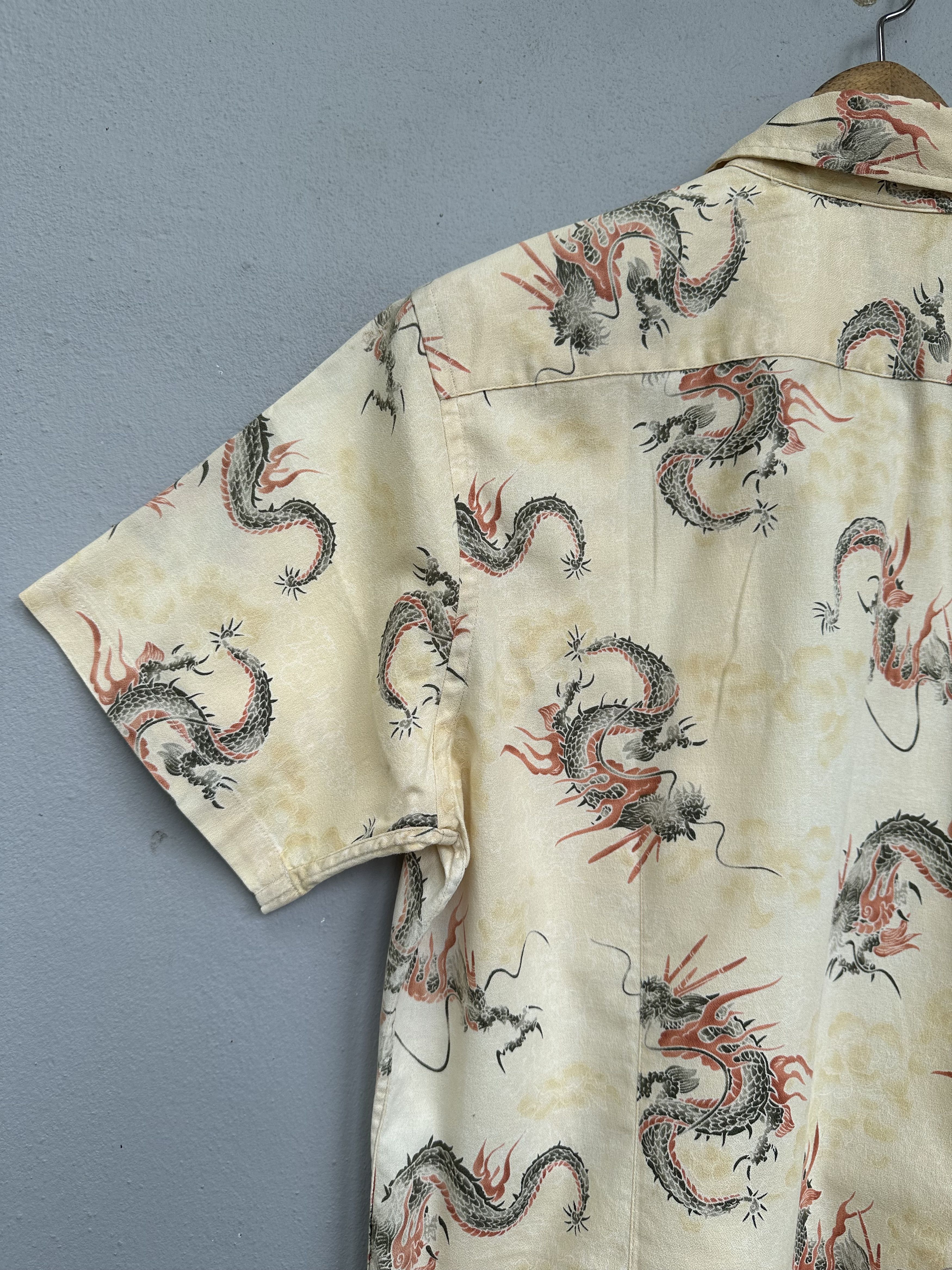 Beauty Beast Rare!! Dragon Plaid Shadow 291295 Specially Selected Printed Size US M / EU 48-50 / 2 - 15 Thumbnail