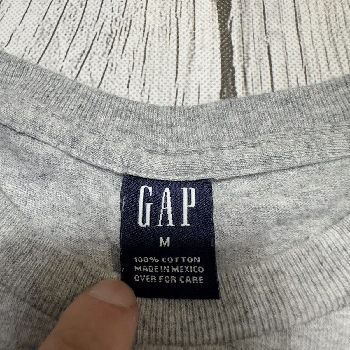 Gap × Vintage Vintage GAP tee Size US M / EU 48-50 / 2 - 4 Thumbnail
