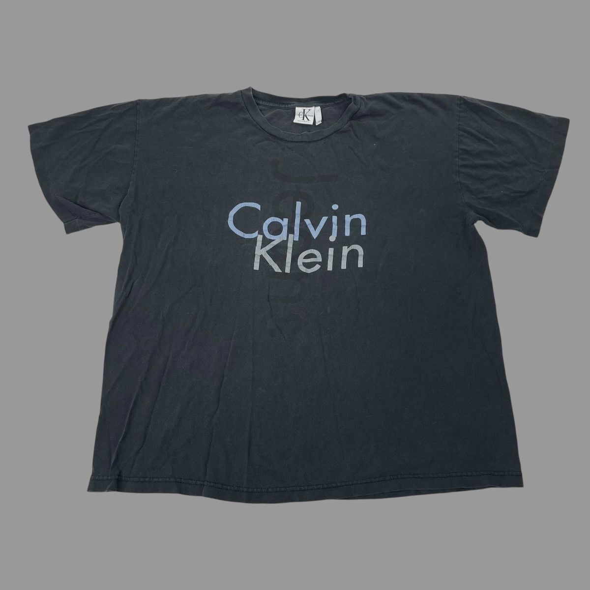 Calvin Klein × Vintage Vintage 90s single stitch Calvin Klein shirt Size US L / EU 52-54 / 3 - 1 Thumbnail
