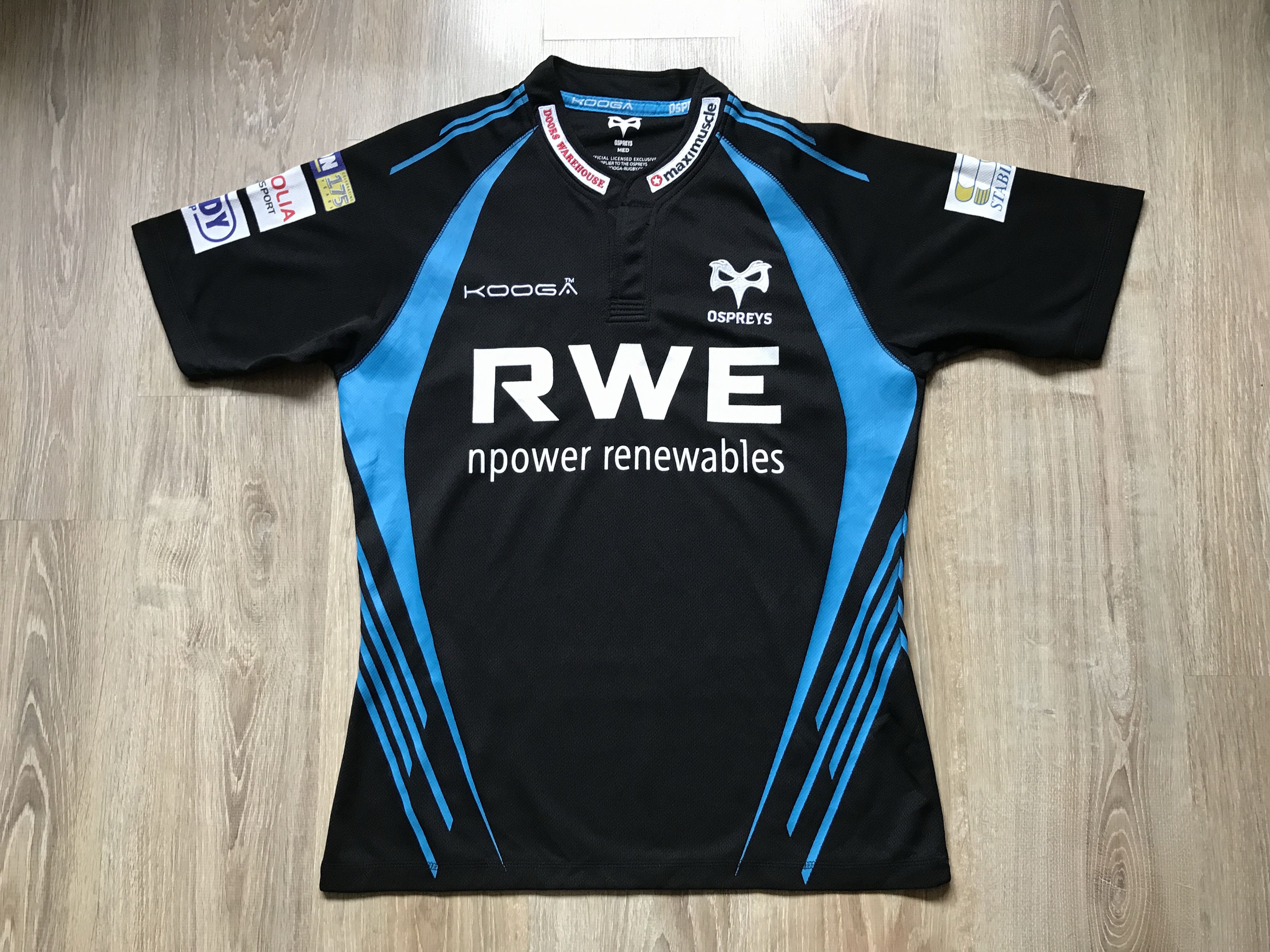 Osprey Ospreys Rugby Union Kooga Vintage Jersey Size US M / EU 48-50 / 2 - 1 Thumbnail