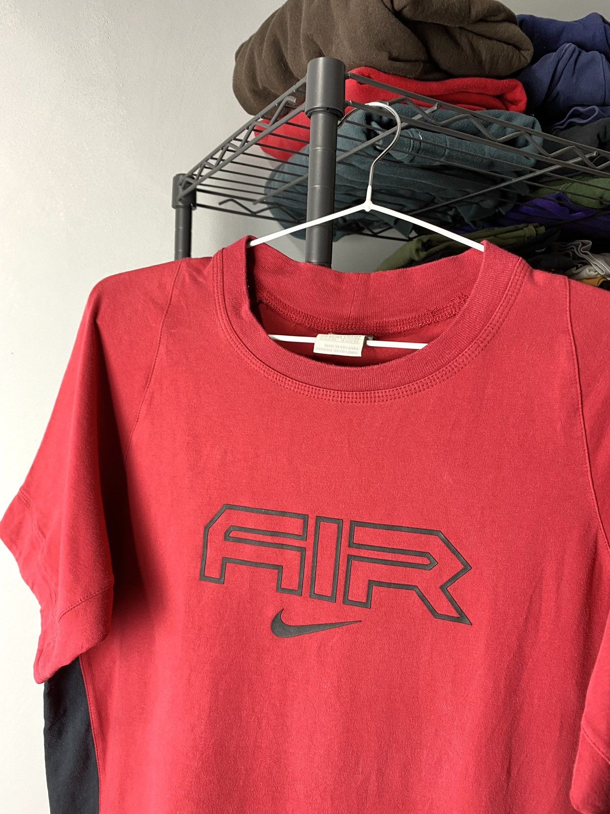 Nike Y2K 90’s Vintage Nike Air Tee T Shirt Tn Zm Hype Size US L / EU 52-54 / 3 - 3 Thumbnail