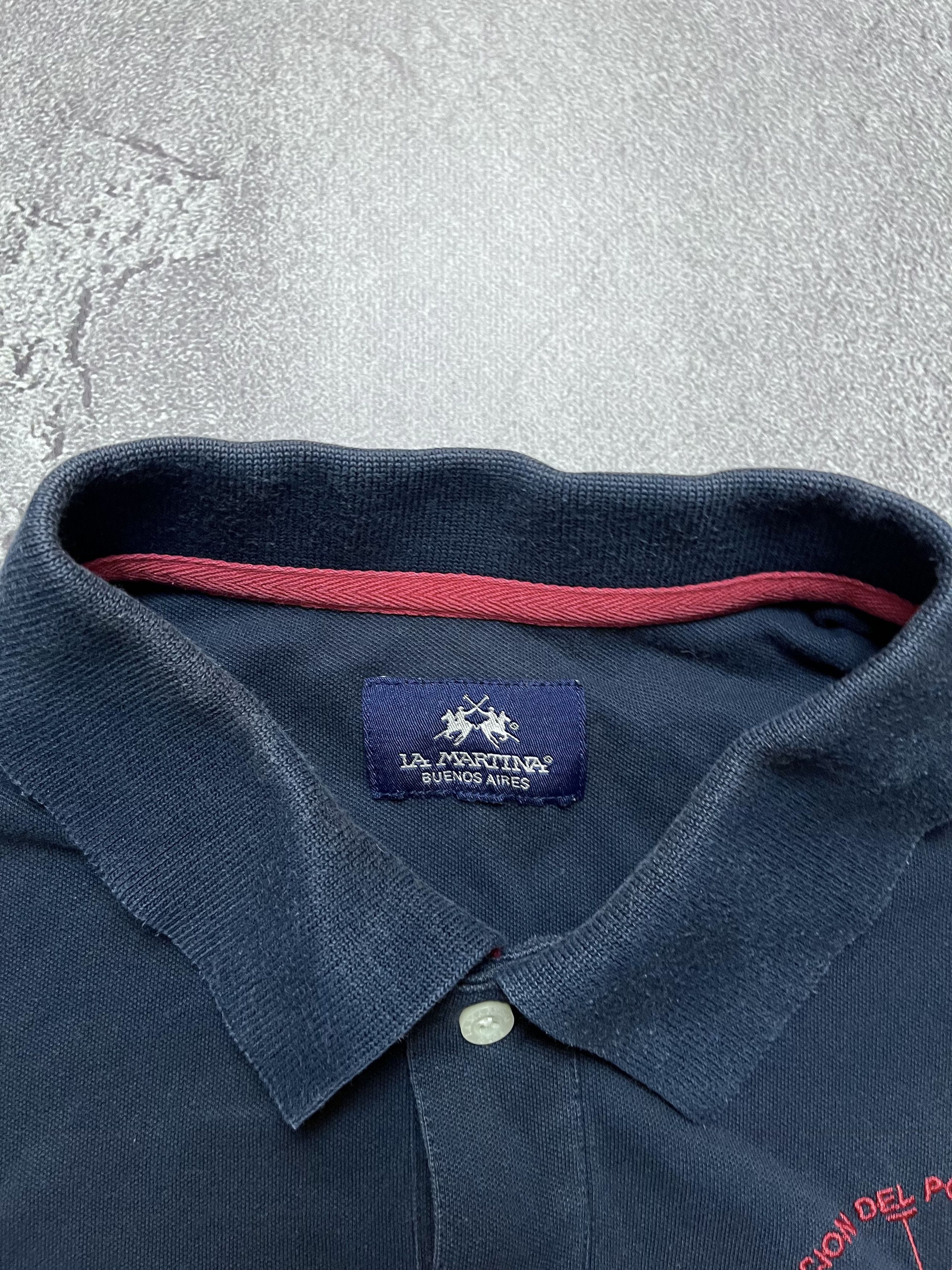 La Martina Vintage Polos La Martina Big Logo Y2K Mens XL Size US XL / EU 56 / 4 - 5 Thumbnail