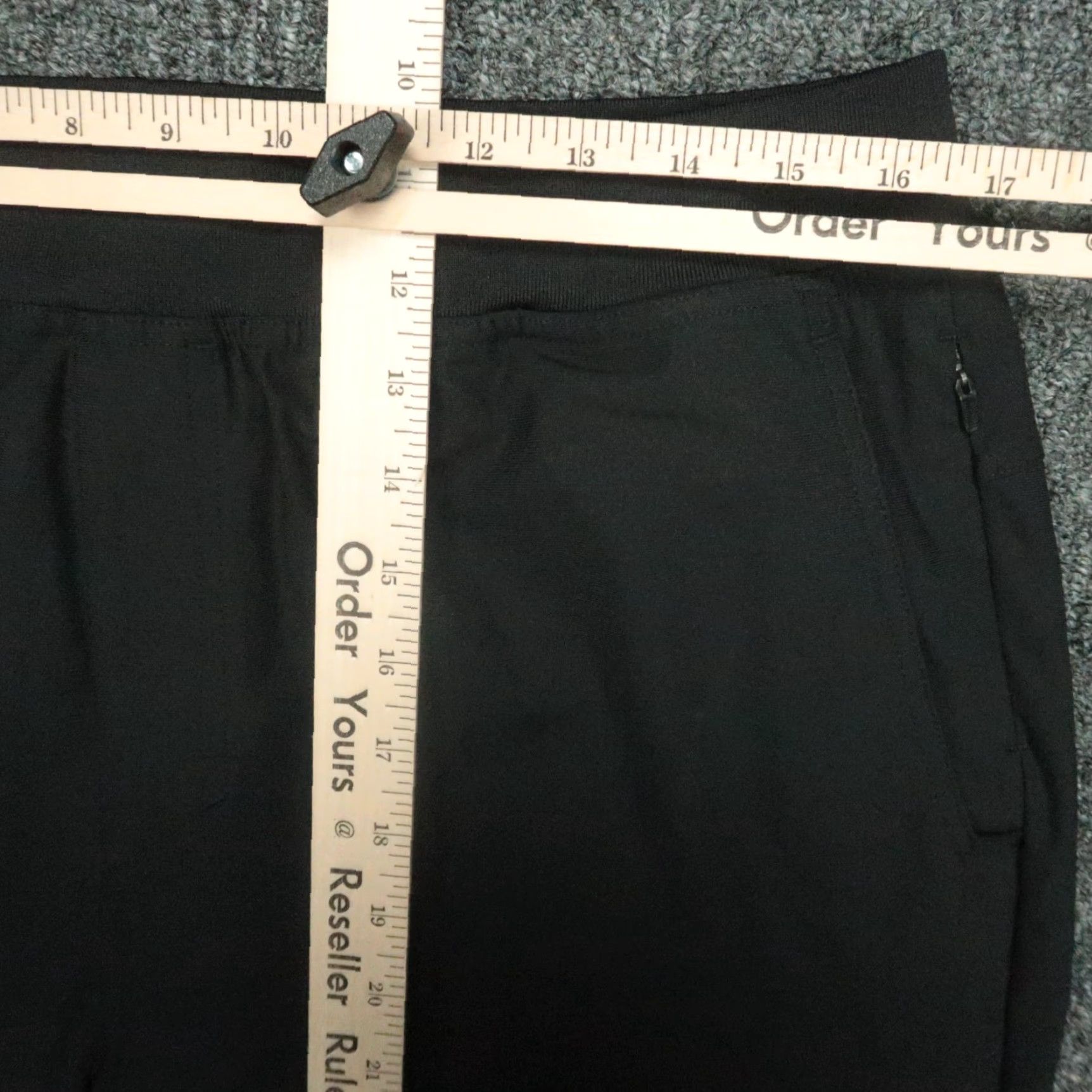 Vintage LEGENDS Pants Men XL Black Aviation Jogger Performance Zip Pocket Athletic Size US 36 / EU 52 - 7 Thumbnail