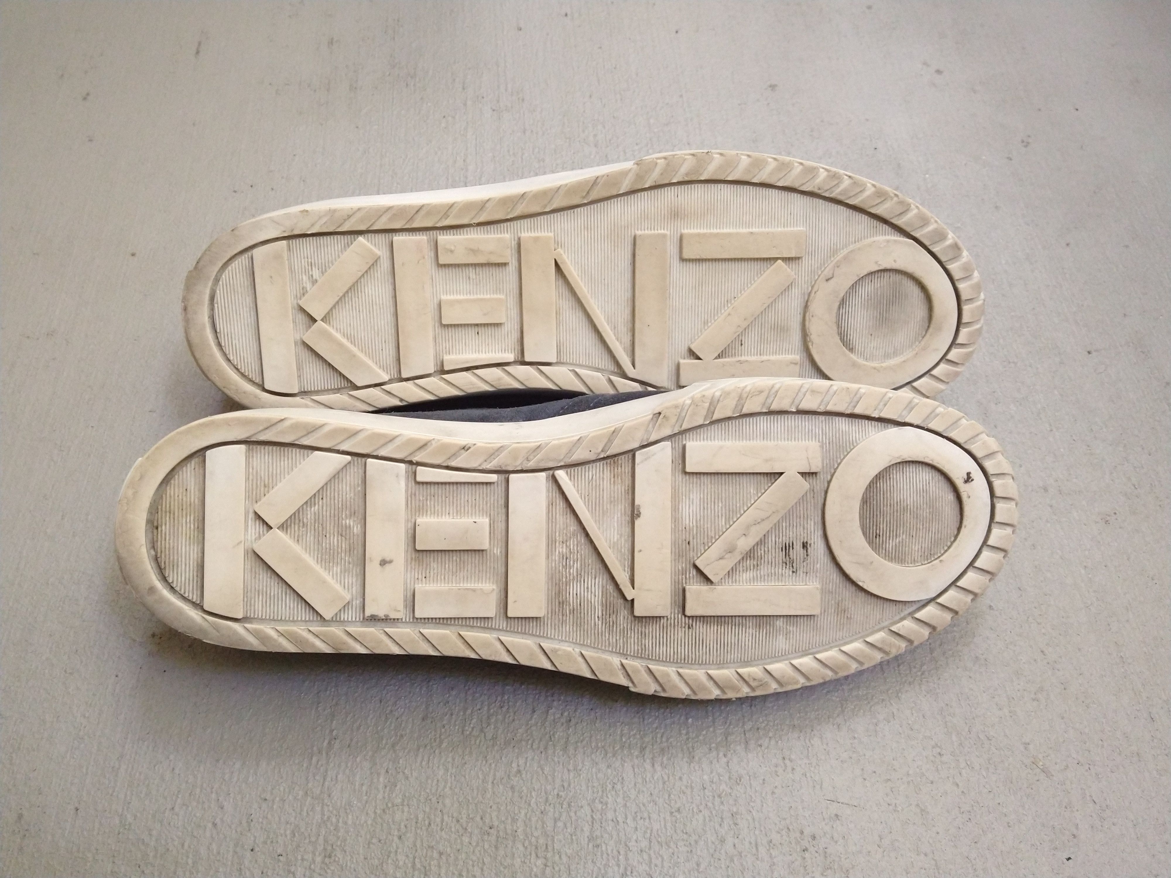 Kenzo Kenzo Sneakers Size 12 45 Blue Suede Tiger Slip Ons Italy Size US 12 / EU 45 - 11 Thumbnail