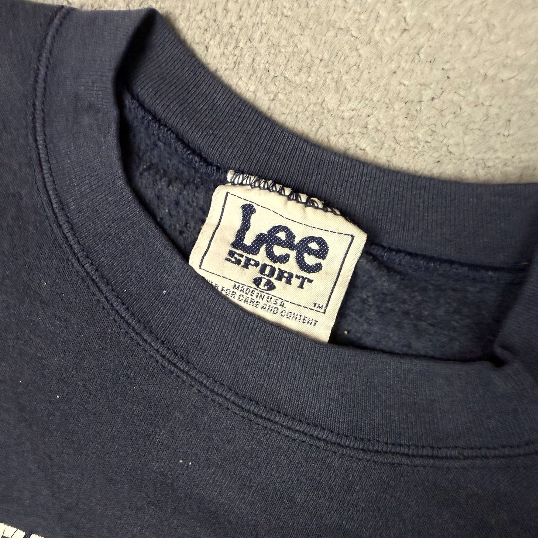 Lee VINTAGELee sport Sweatshirt Mens L Blue New York Giants 90s Distressed Pullover Size US L / EU 52-54 / 3 - 6 Thumbnail