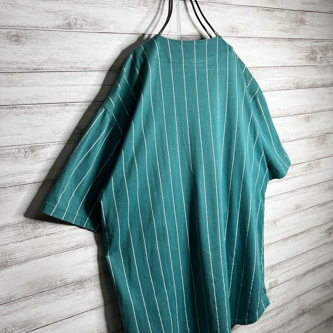 Supreme Supreme Short Sleeve Baseball Shirt Cotton Green Size M Size US M / EU 48-50 / 2 - 4 Thumbnail