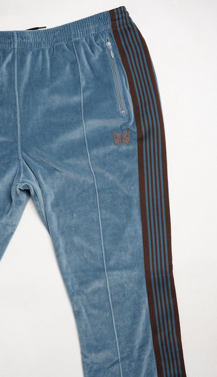 Needles Needles Narrow Velour Track Pants Size US 36 / EU 52 - 3 Thumbnail